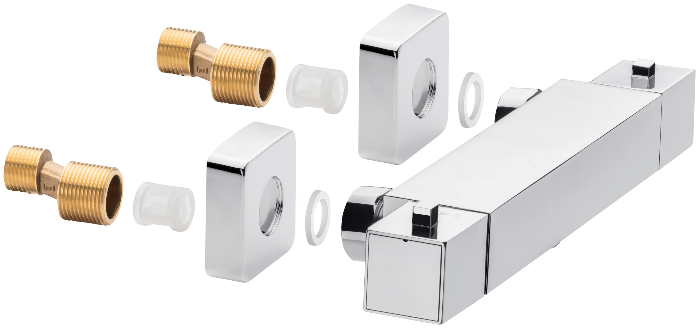 CORNAT Brausethermostat »Zaida«, Messing, verchromt