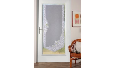 Stickereien Plauen Türvorhang »Türstores Landschaft«, (1 St.), HxB: 160x60,  veredelt mit echter Plauener Spitze Stickerei bequem und schnell bestellen