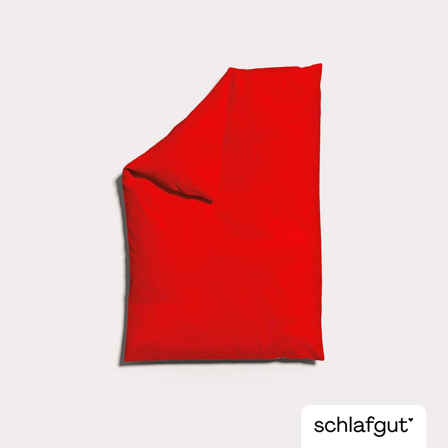 Schlafgut Bettbezug »Woven Satin«, (1 St.), besonders dicht gewebt, Mix & Match: passender Kissenbezug erhältlich