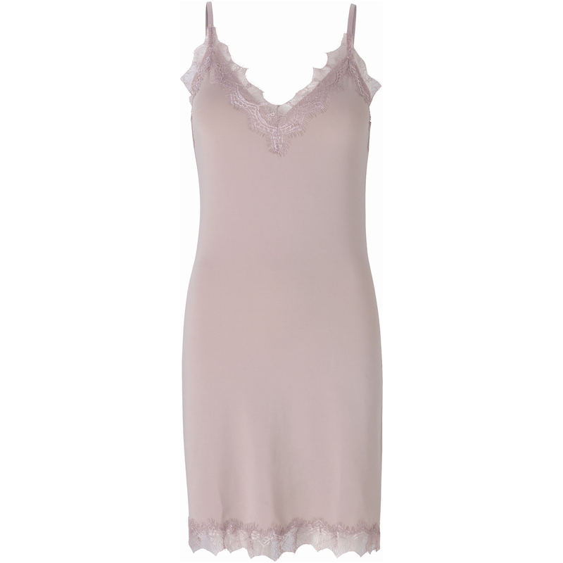 ROSEMUNDE Unterkleid »Billie Strap Dress« Ohne Taschen mit Spitze, V-Ausschnitt, verstellbare Träger, elegant, Polyestermix vintage powder 42 -...