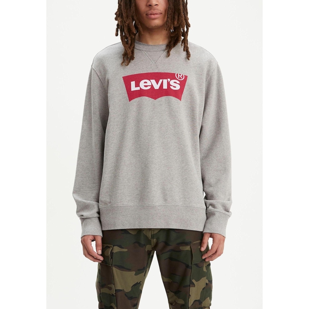 Levi's® Sweatshirt, mit Batwing-Logo-Print