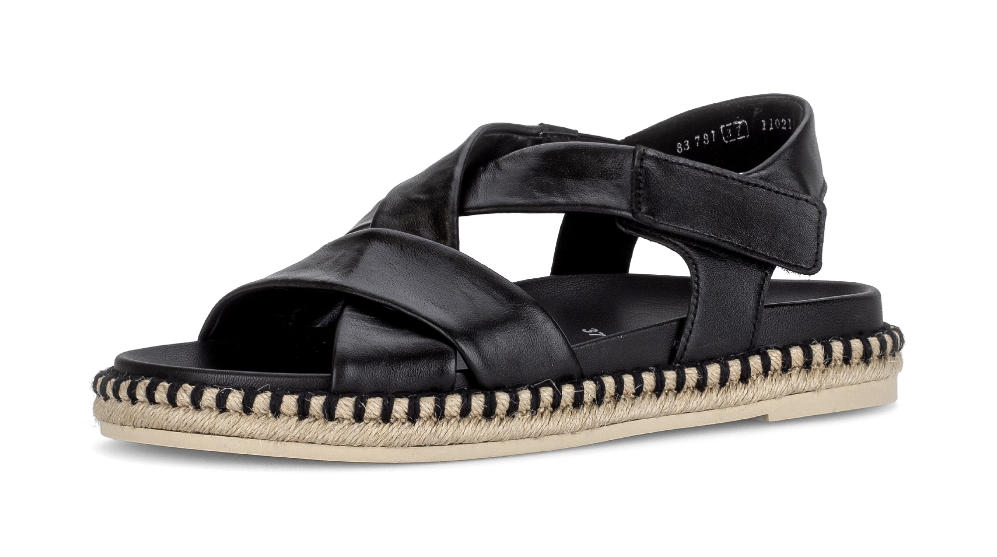 Gabor Riemchensandale  Plateau, Sandalette mit weichen Riemchen