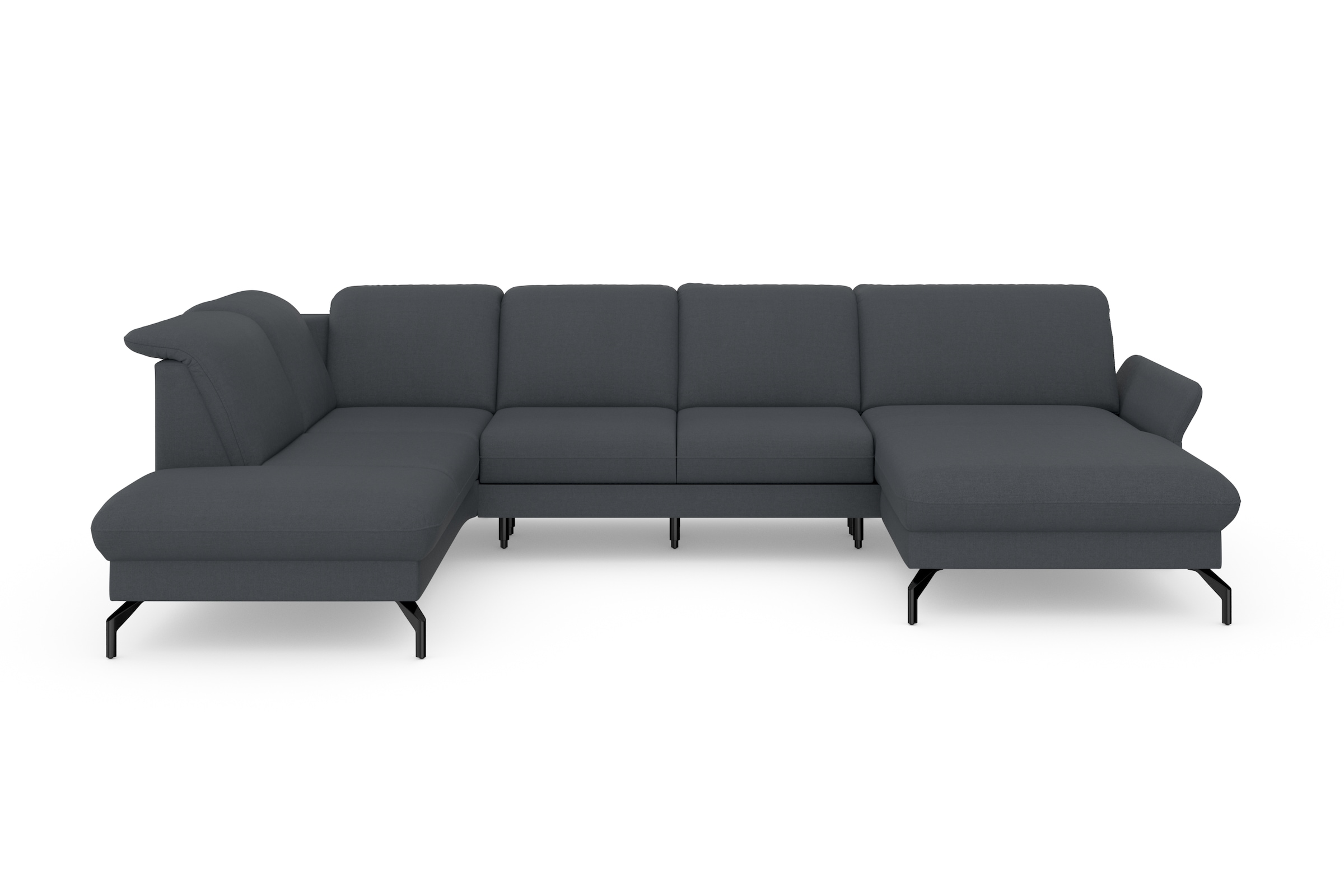 sit&more Wohnlandschaft »Fashion U-Form« wahlweise mit Kopfteilverstellung, günstig online kaufen