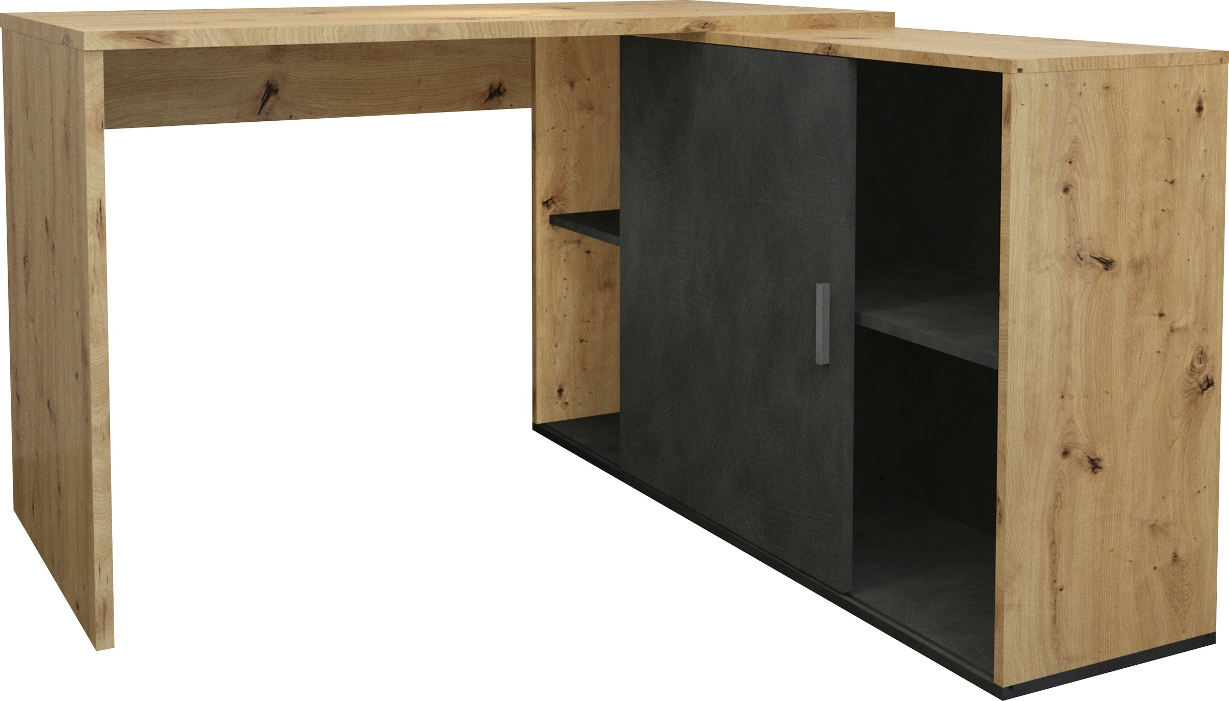 FMD Eckschreibtisch »Valley«, Breite 118 cm günstig online kaufen