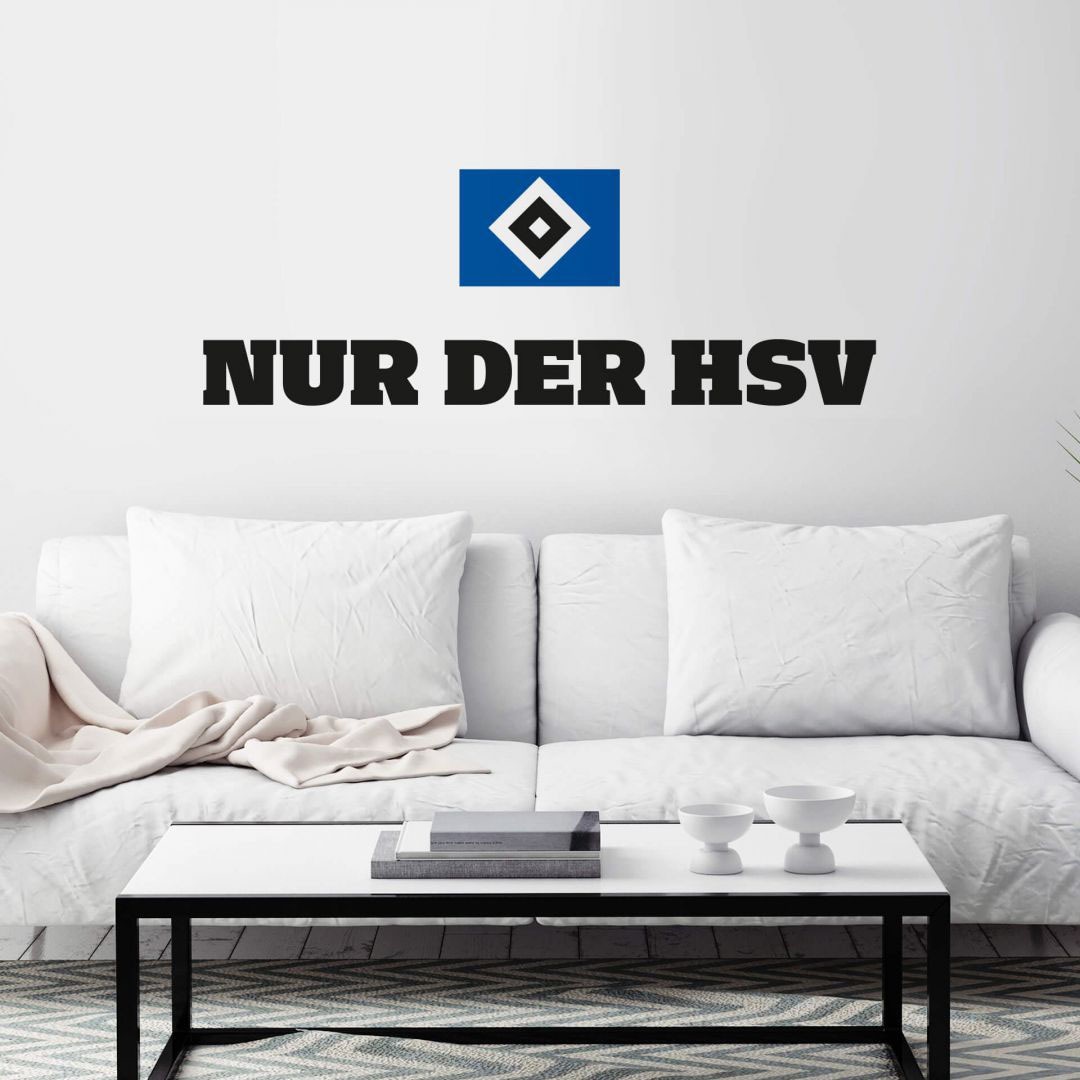 Rechnung (1 kaufen Wall-Art »Hamburger SV St.) HSV«, der Nur Wandtattoo auf