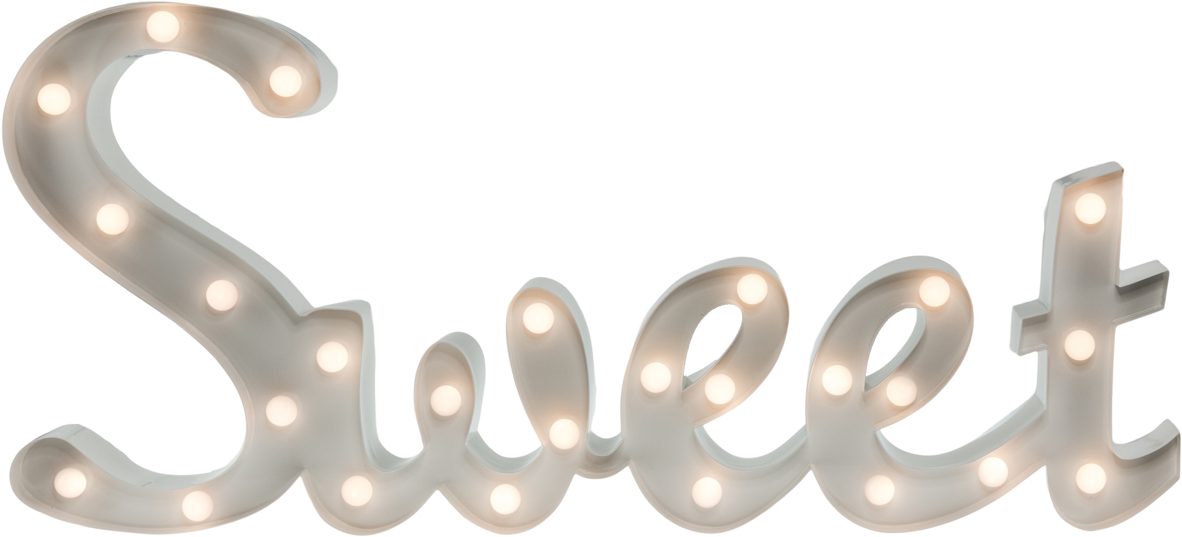 MARQUEE LIGHTS LED Dekolicht »Sweet«, 26 flammig, Leuchtmittel LED-Modul günstig online kaufen