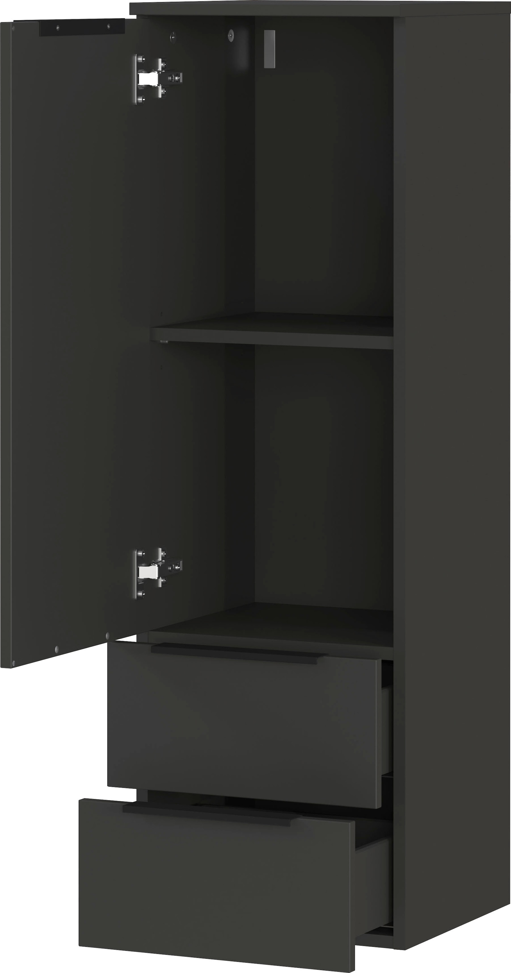 GERMANIA Badmöbel-Set »Crandon«, (4 St.), inkl. WT-Unterschrank, Spiegel, Schrank und Mediumschrank