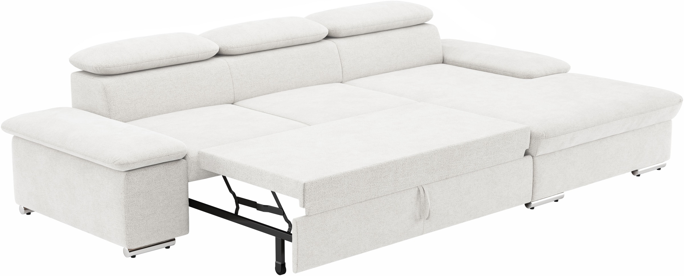 sit&more Ecksofa »Valantine L-Form«, inkl. Kopf- und Armteilverstellung, wahlweise mit Bettfunktion