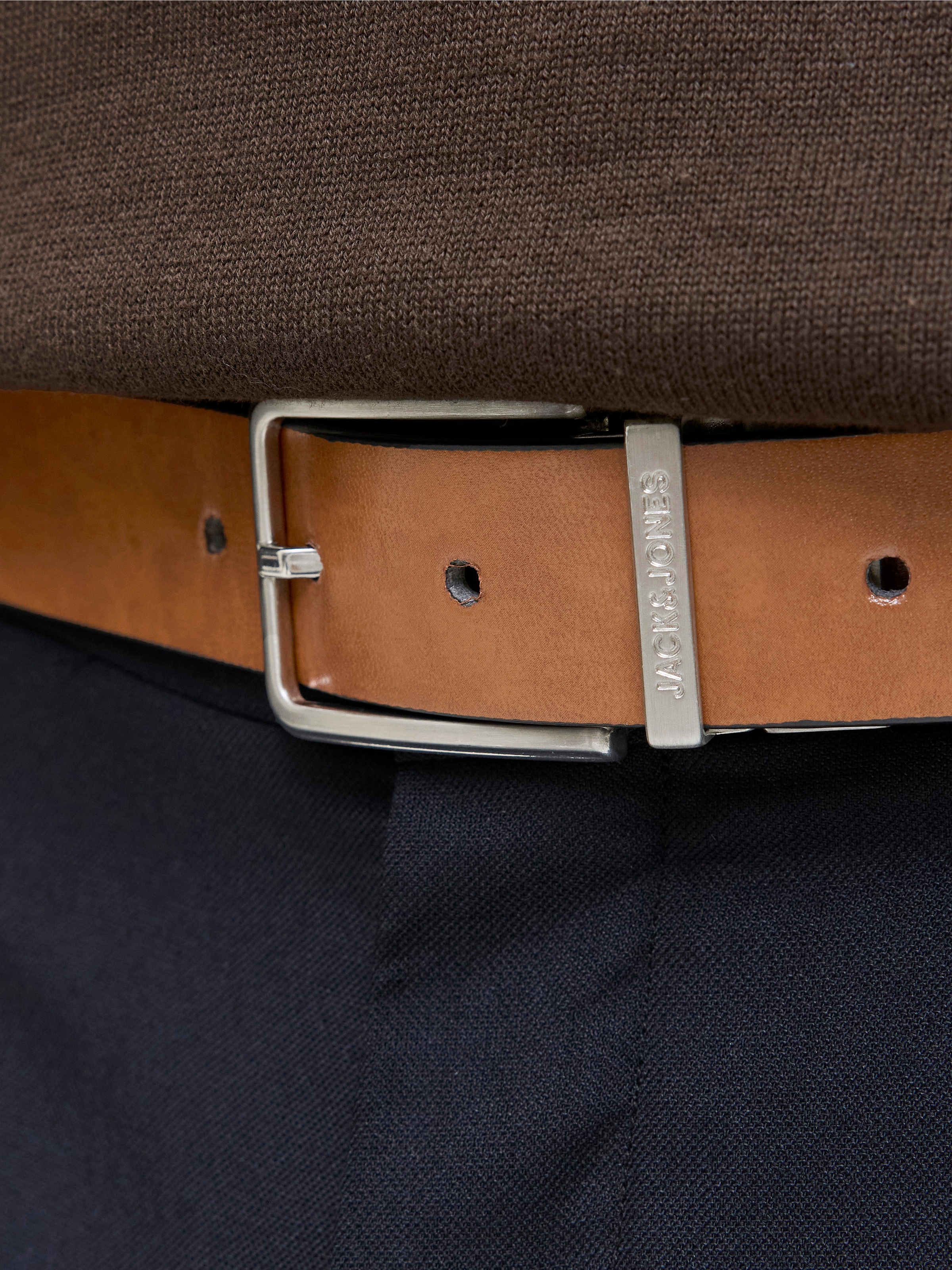 Jack & Jones Ledergürtel »JACGARDA REVERSIBLE BELT NOOS«