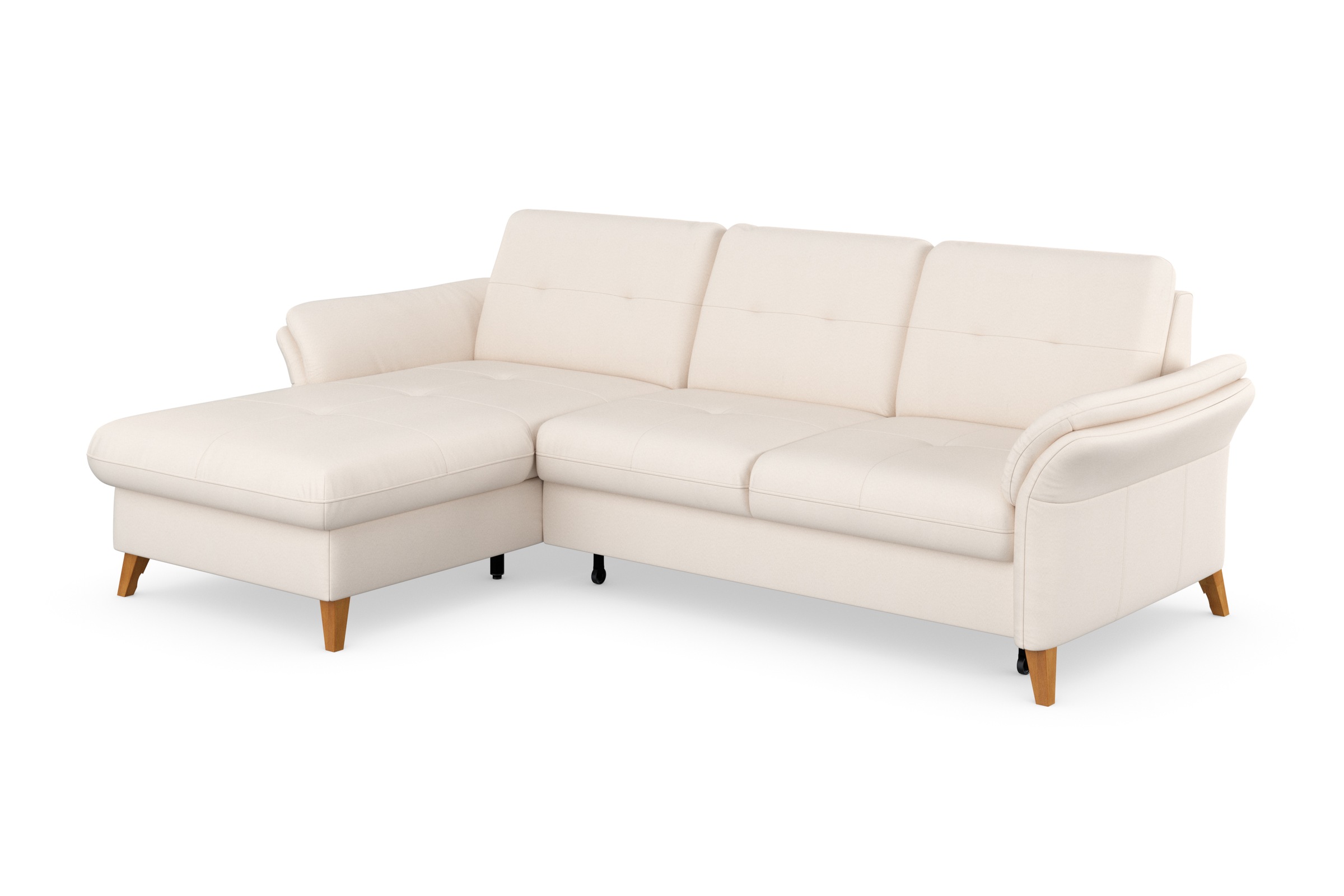 sit&more Ecksofa »Göteborg«, Sitztiefenverstellung und Federkern, wahlweise mit Bettfunktion