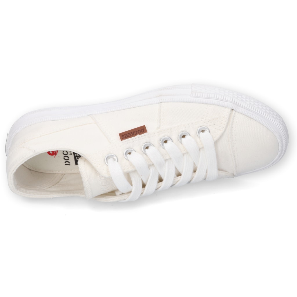 Dockers by Gerli Plateausneaker, mit Ziernähten