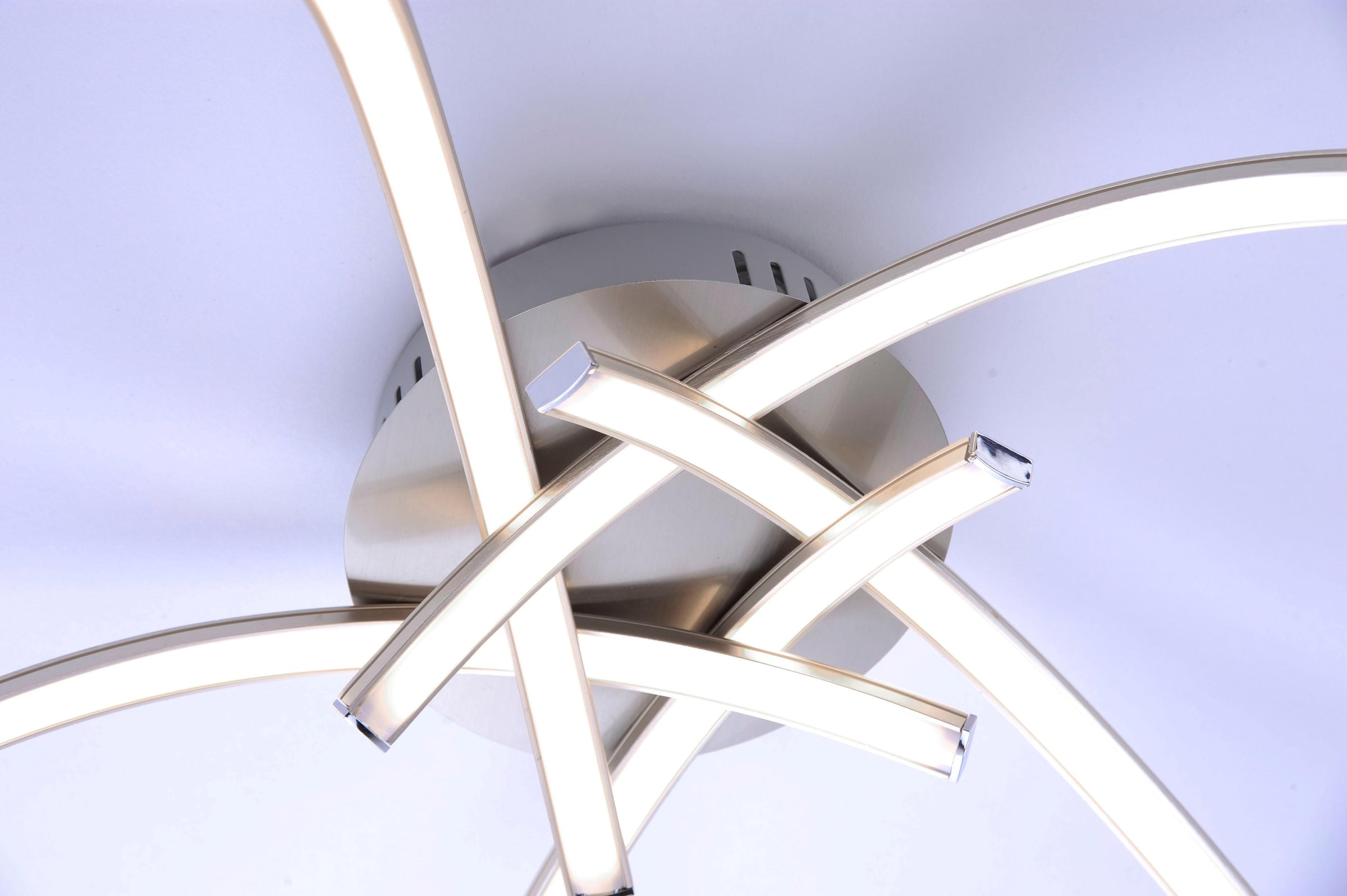 JUST LIGHT Deckenleuchte »VALERIE«, 5 flammig, Leuchtmittel LED-Board | LED fest integriert, Deckenlampe inklusive festverbautem LED-Leuchtmittel