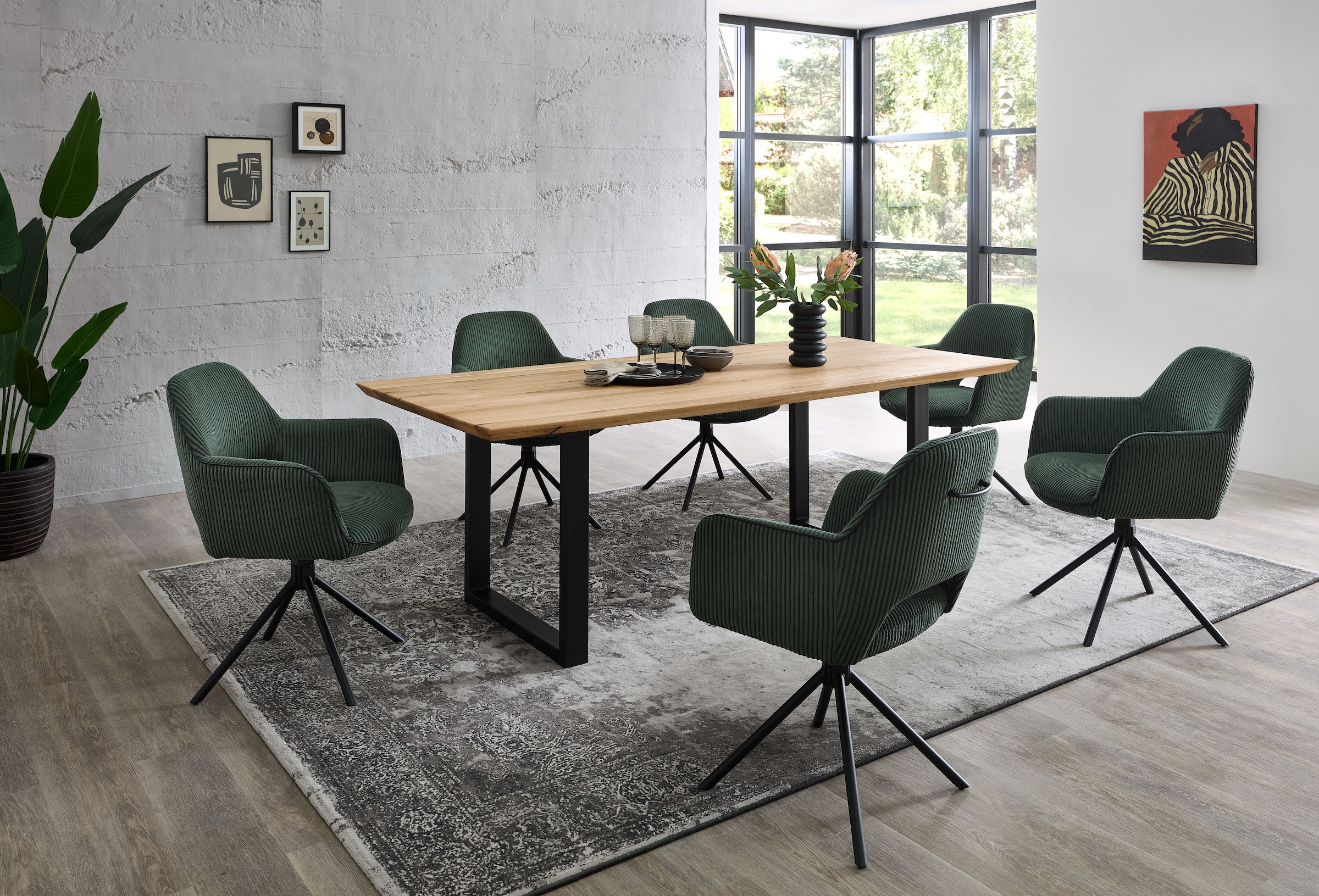 Stolkom Armlehnstuhl »Adriana« (Packung) 1 Stk.180 grad drehbar mit Auto-Return