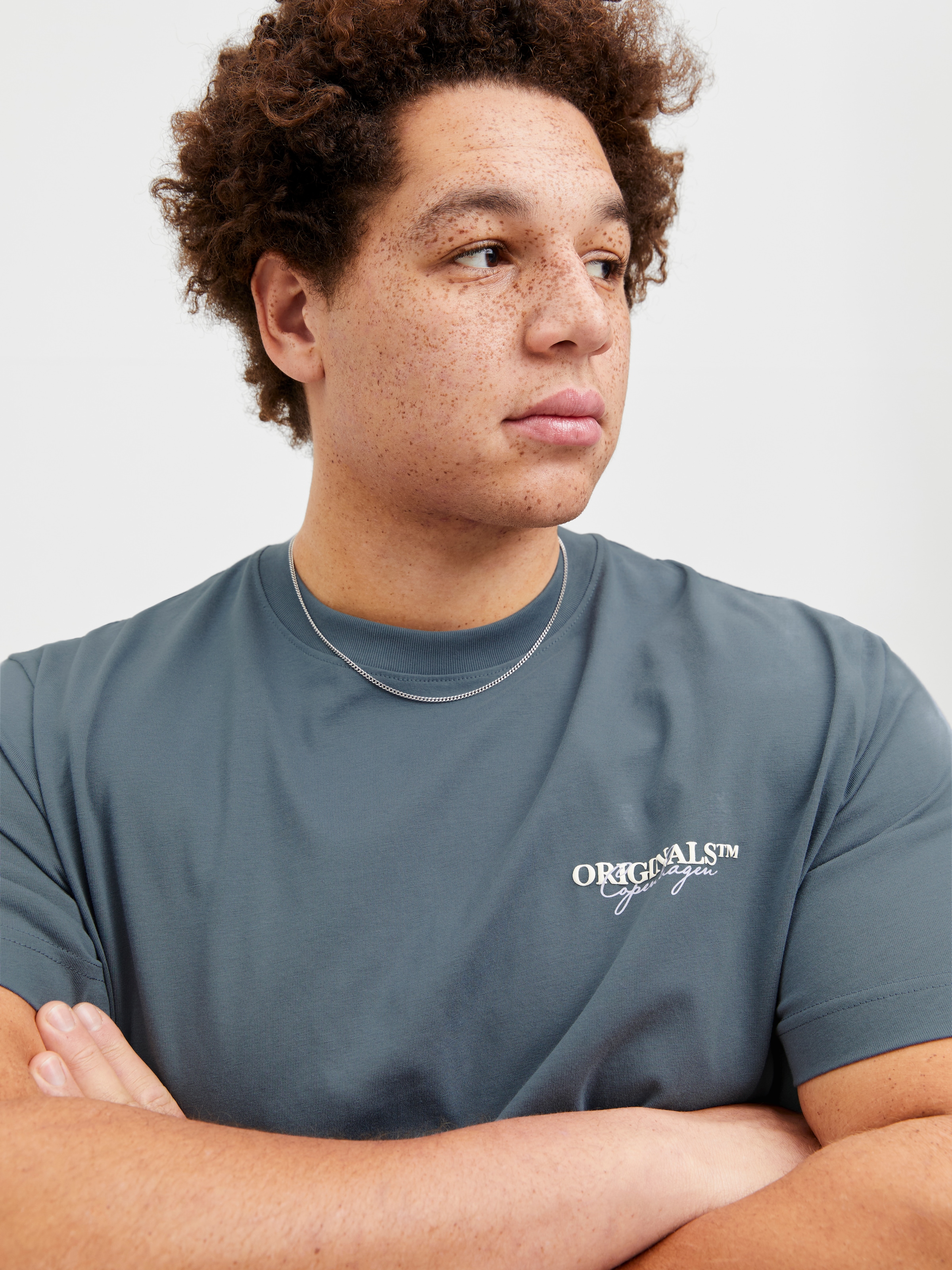 Jack & Jones PlusSize Kurzarmshirt »JORISLINGTON TYPE TEE SS CREW NECK PLS«