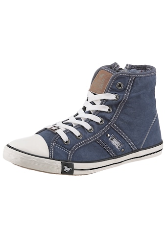Mustang Shoes Sneaker, mit Label in der Laufsohle kaufen Mustang Shoes Sneaker, mit Label in der Laufsohle kaufen
