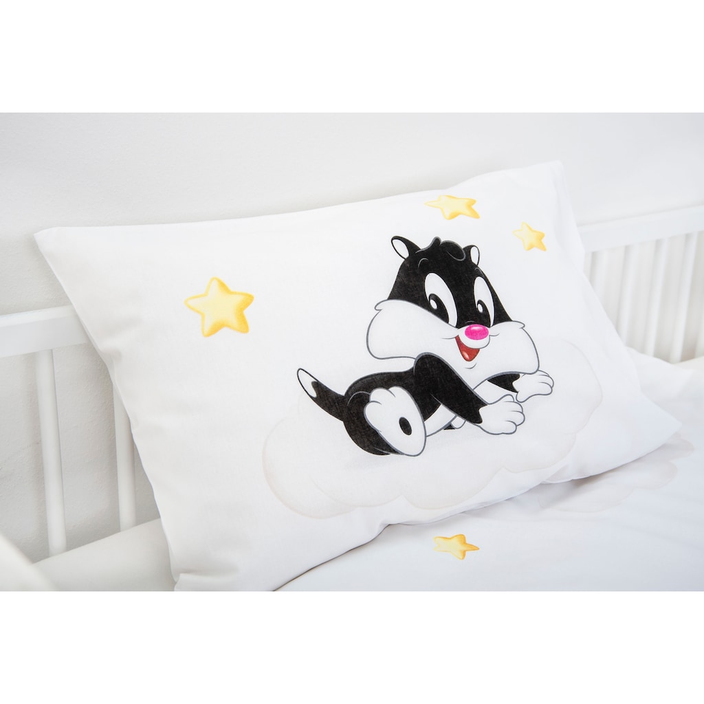 LOONEY TUNES Babybettwäsche »Looney Tunes«, (2 tlg.)