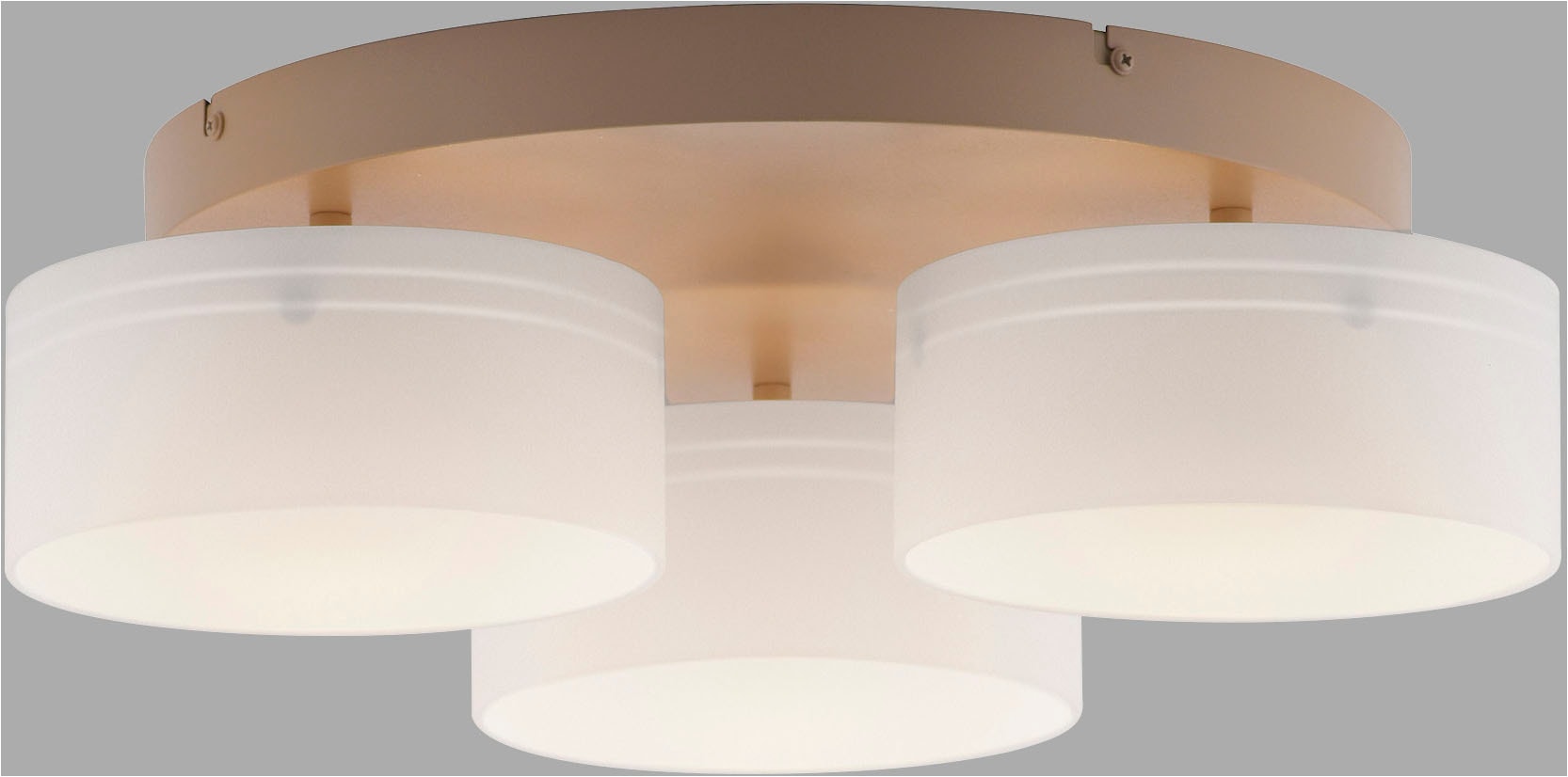 Paul Neuhaus LED Deckenleuchte »MARIKA« LED-Board 1 Stk. Warmweiß Stufenlos dimmbar über den Lichtschalter, Memoryfunktion, Opalgläser