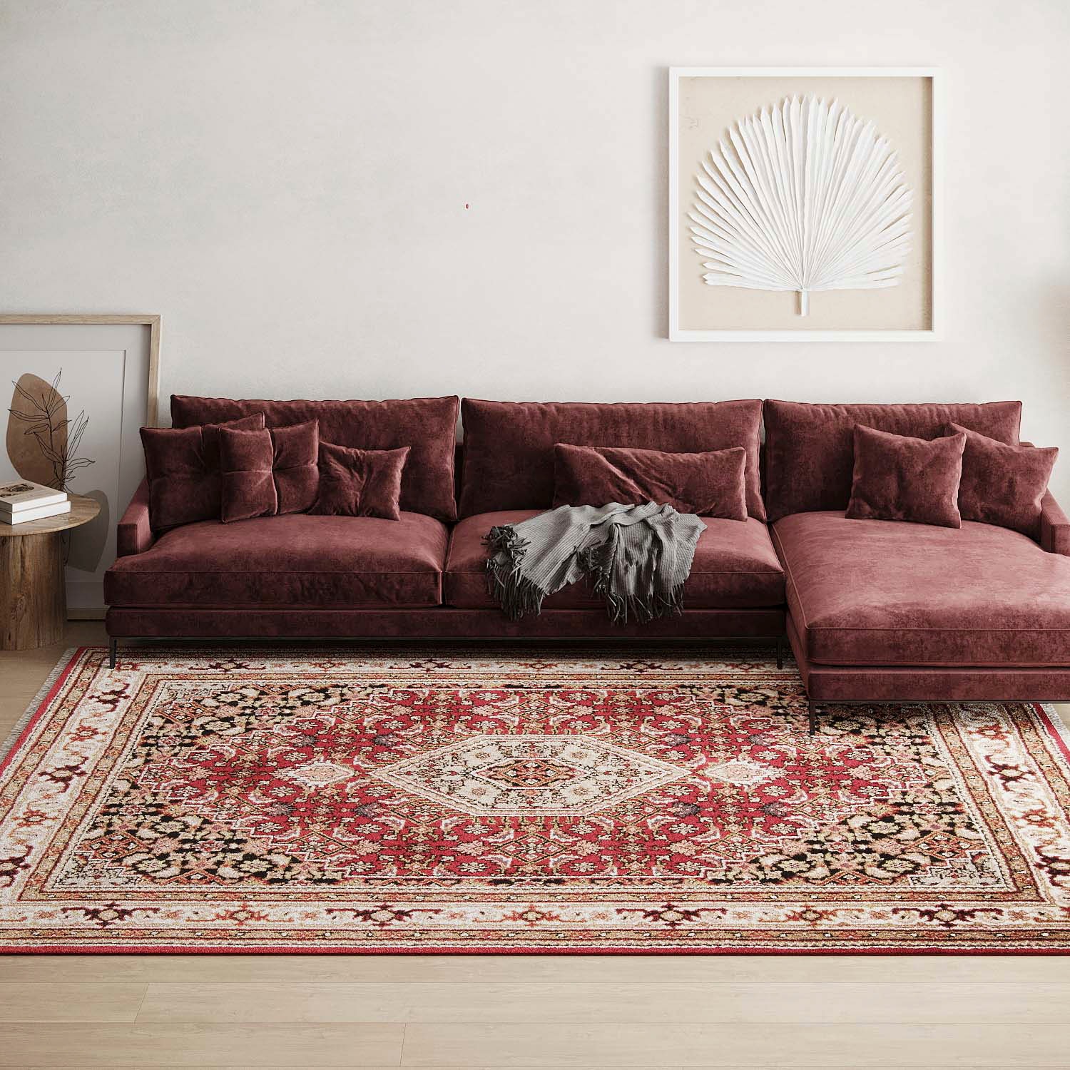 morgenland Orientteppich »Bidjar - Indus - Bombay«, rechteckig, 18 mm Höhe, handgeknüpft