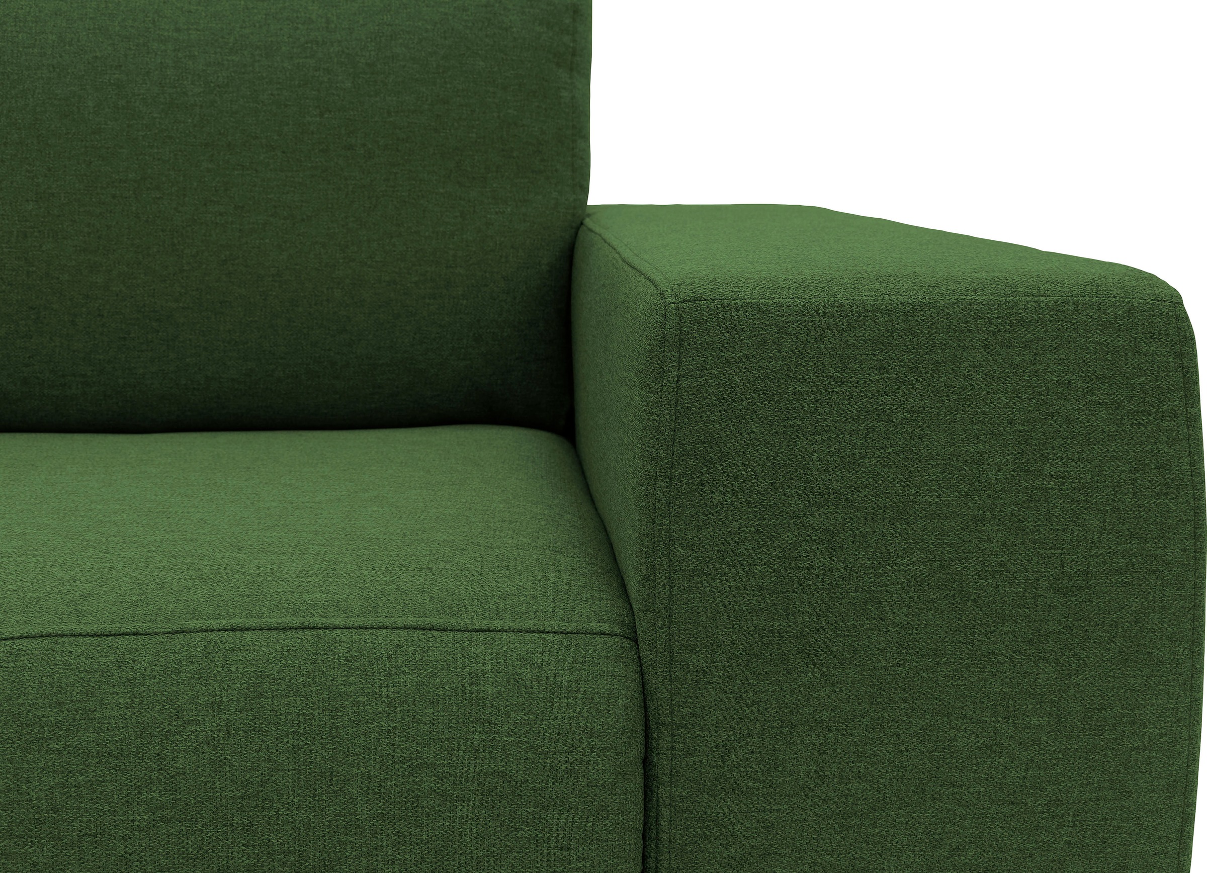 LOOKS by Wolfgang Joop Ecksofa »Looks VI L-Form«, gerade Linien, in 2 Bezugsqualitäten