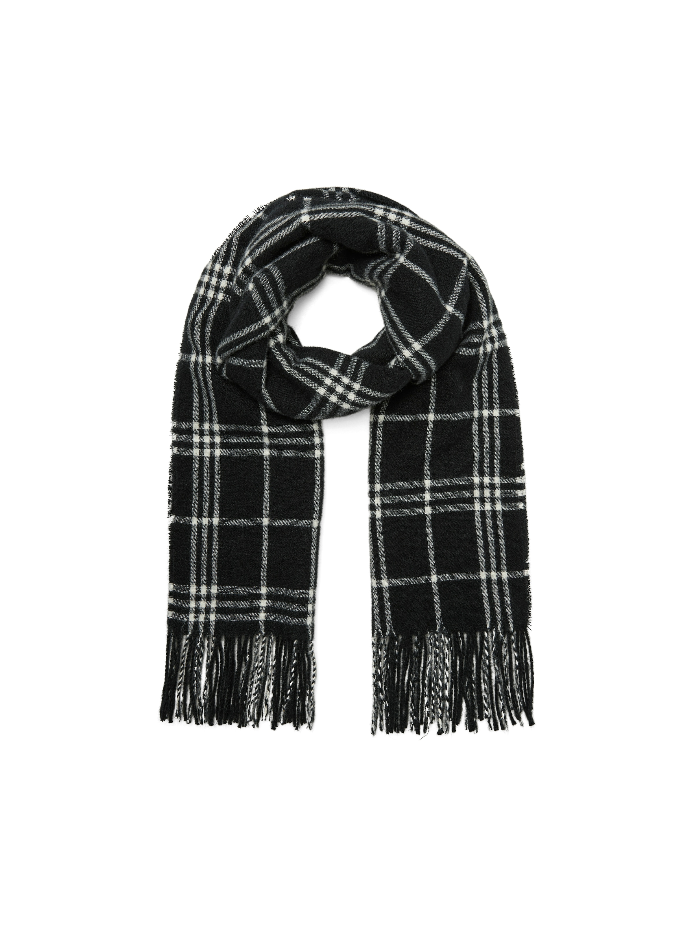 VERO MODA Schal »VMELLA WOVEN SCARF NOOS« Black Detail:BIRCH CHECK