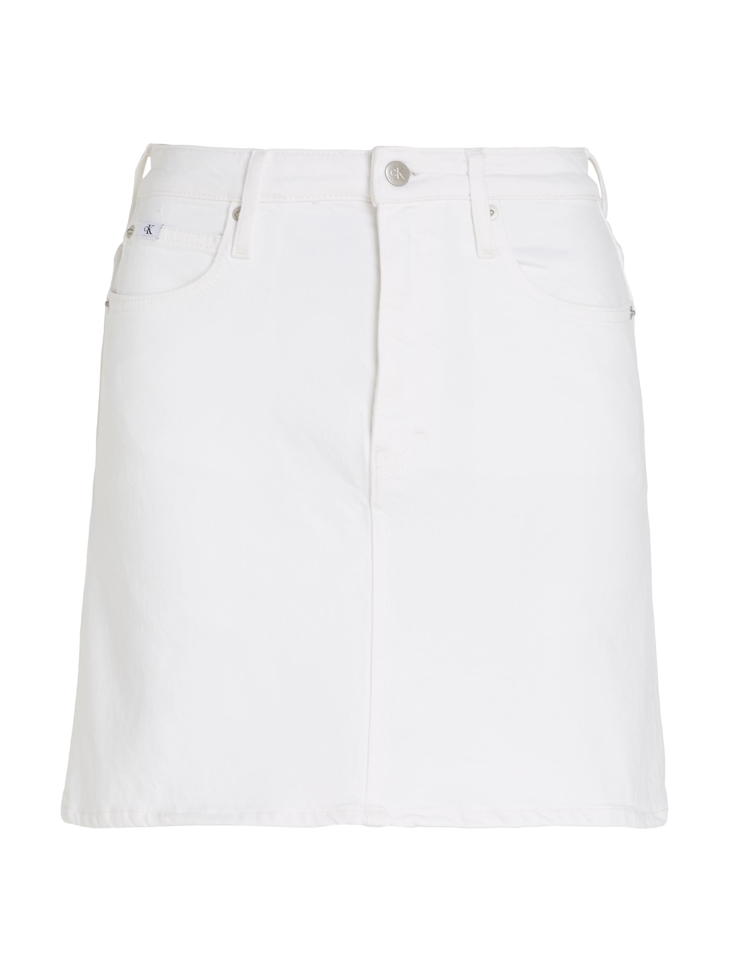 Calvin Klein Jeans Midirock »HR A-LINE MINI SKIRT«, im 5-Pocket-Style