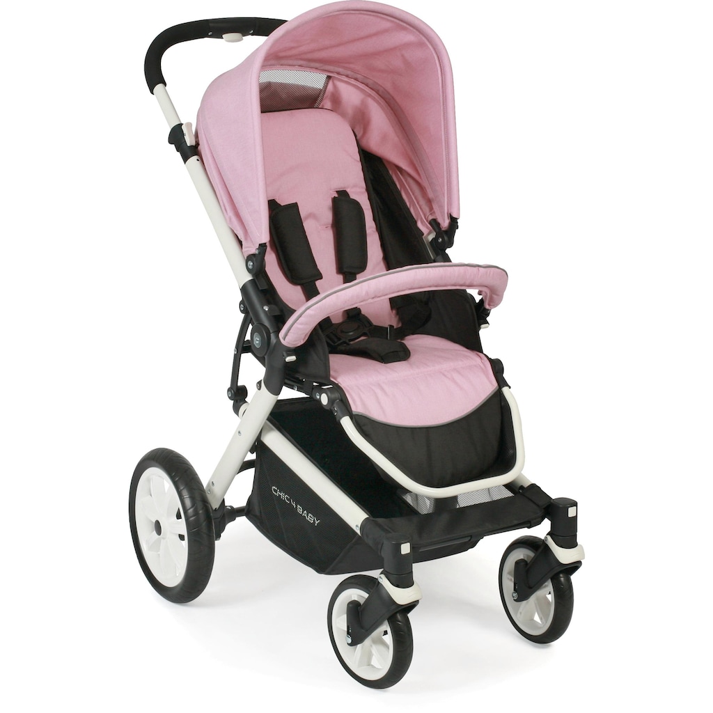 CHIC4BABY Sport-Kinderwagen »Boomer, rosa«