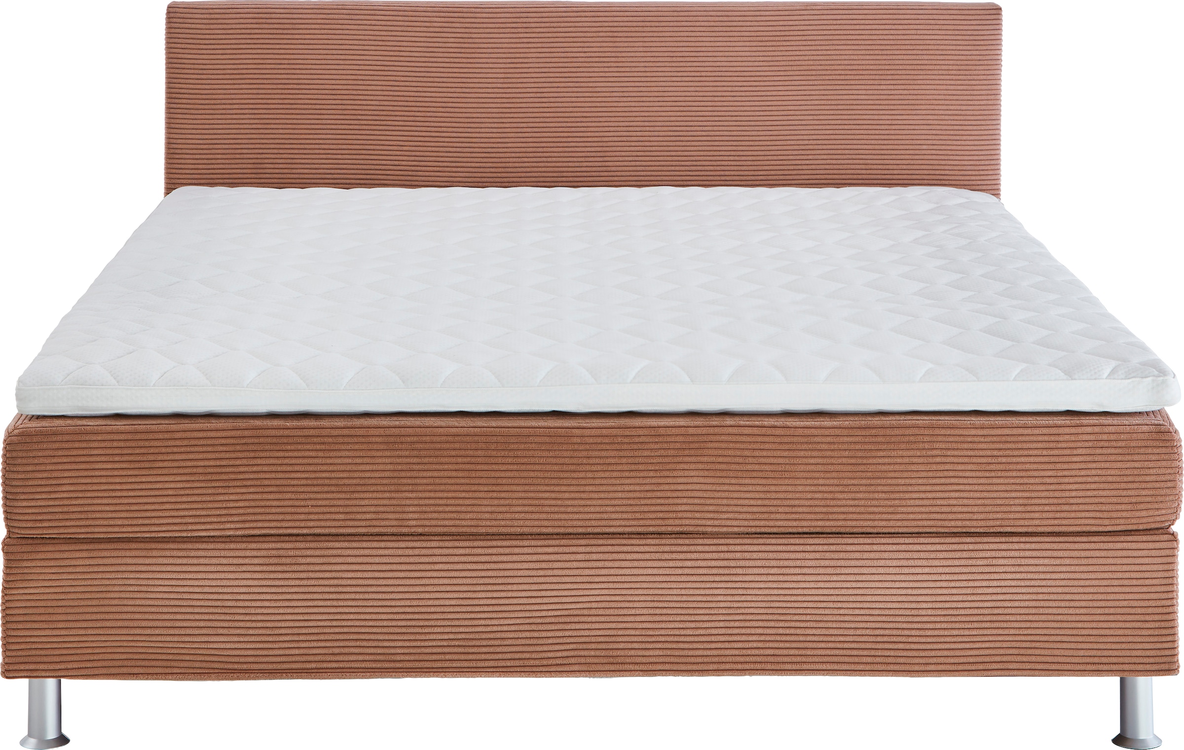 ATLANTIC home collection Boxbett »Edison«, inkl. Bonnellfederkern-Matratze und Topper