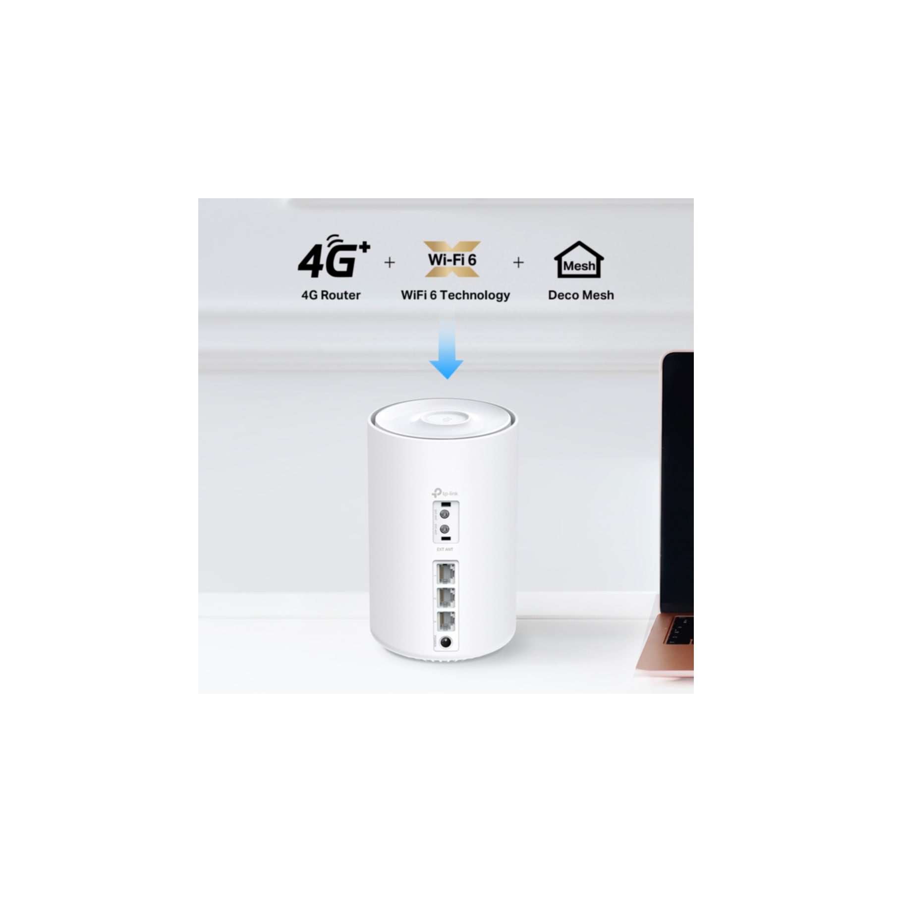 TP-Link WLAN-Repeater »4G+ AX3000 Whole Home Mesh WiFi 6 Gateway«