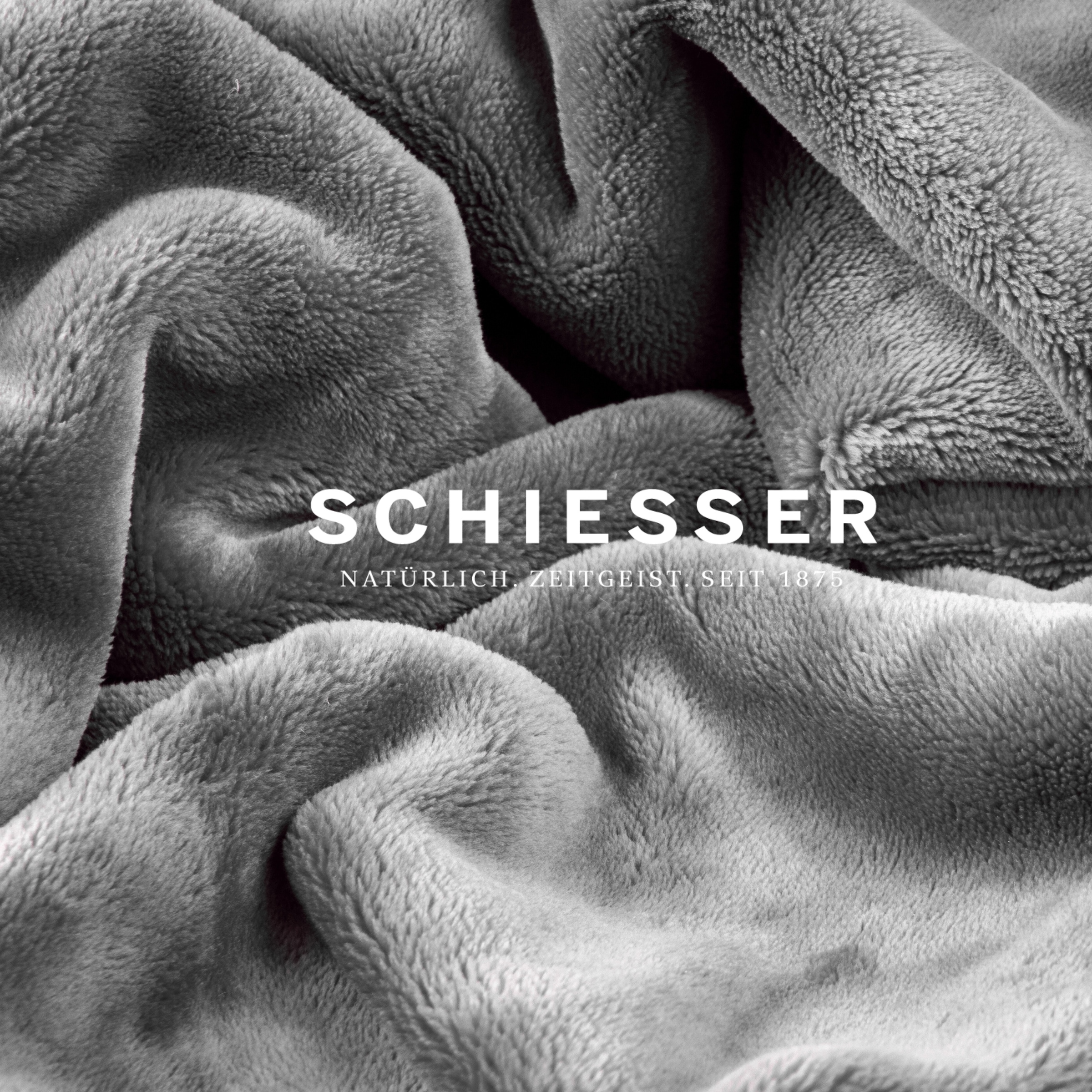 Schiesser Wohndecke »Mia leichte Kuscheldecke für Couch, Sofa und als Tagesdecke«, OEKO-TEX® zertifiziert