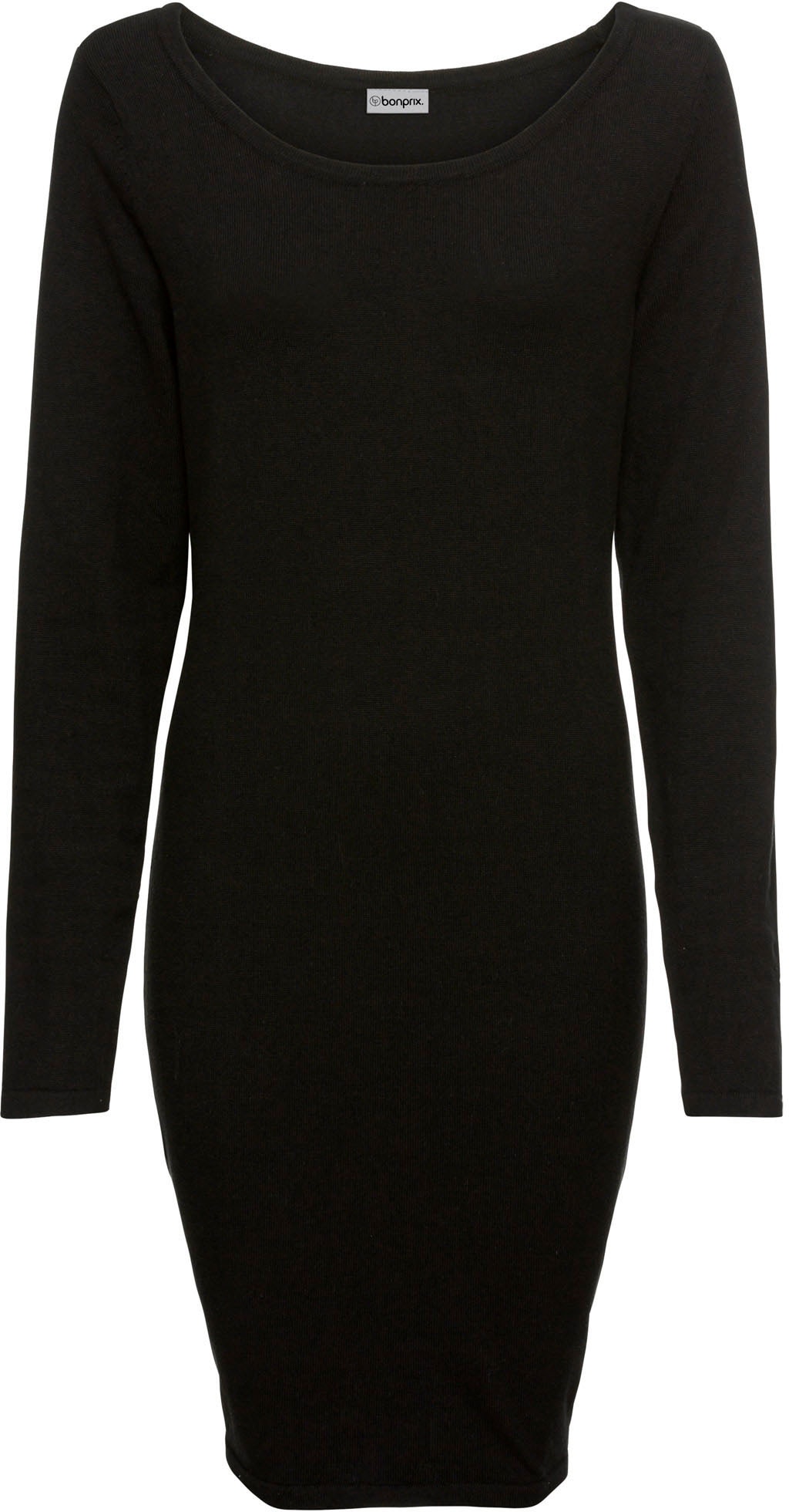 bonprix Strickkleid »Strickkleid« für den Alltag, aus Baumwolle und Polyamid, lockere Passform