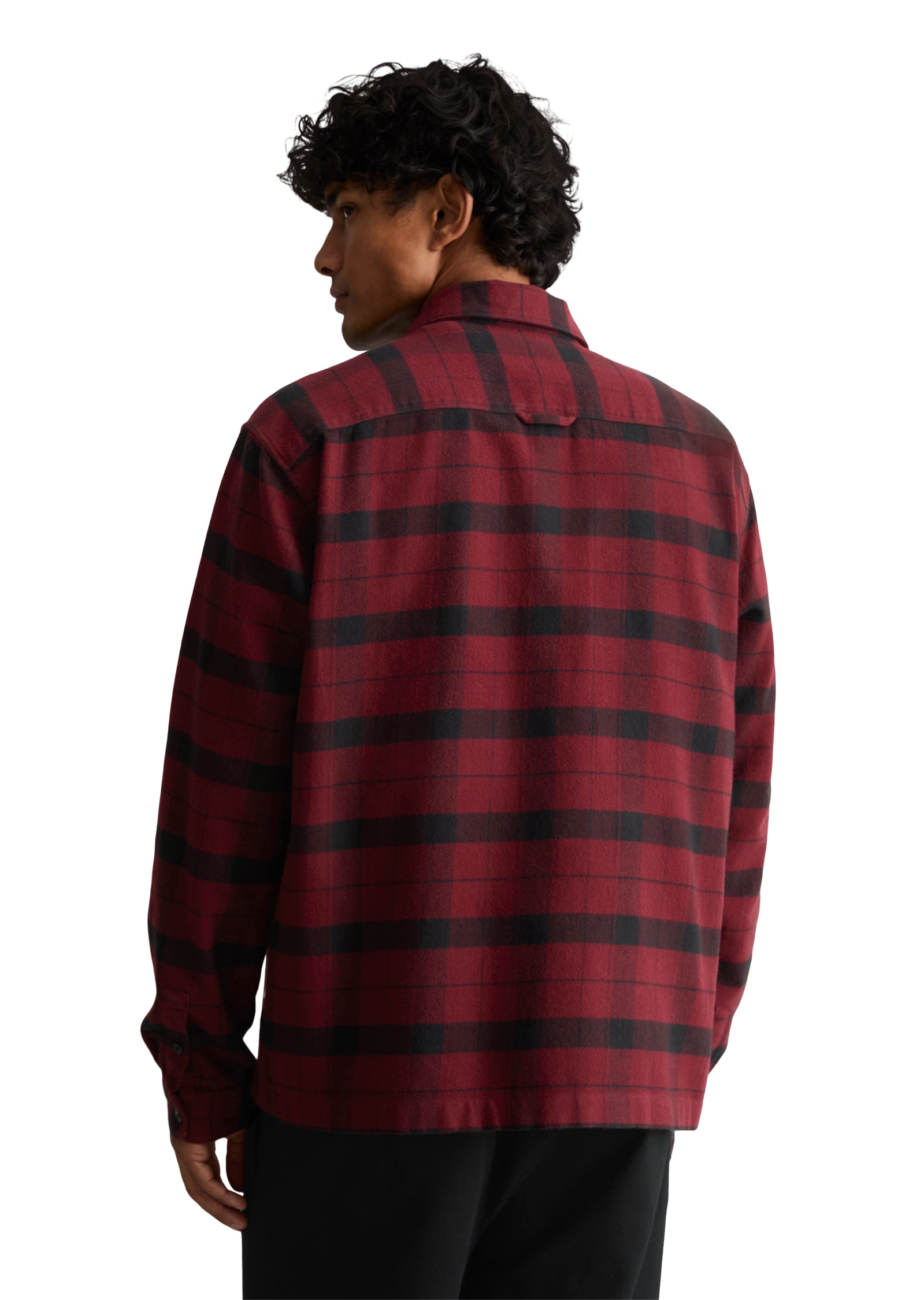 Marc O'Polo DENIM Flanellhemd »regular aus reiner Bio-Baumwolle«