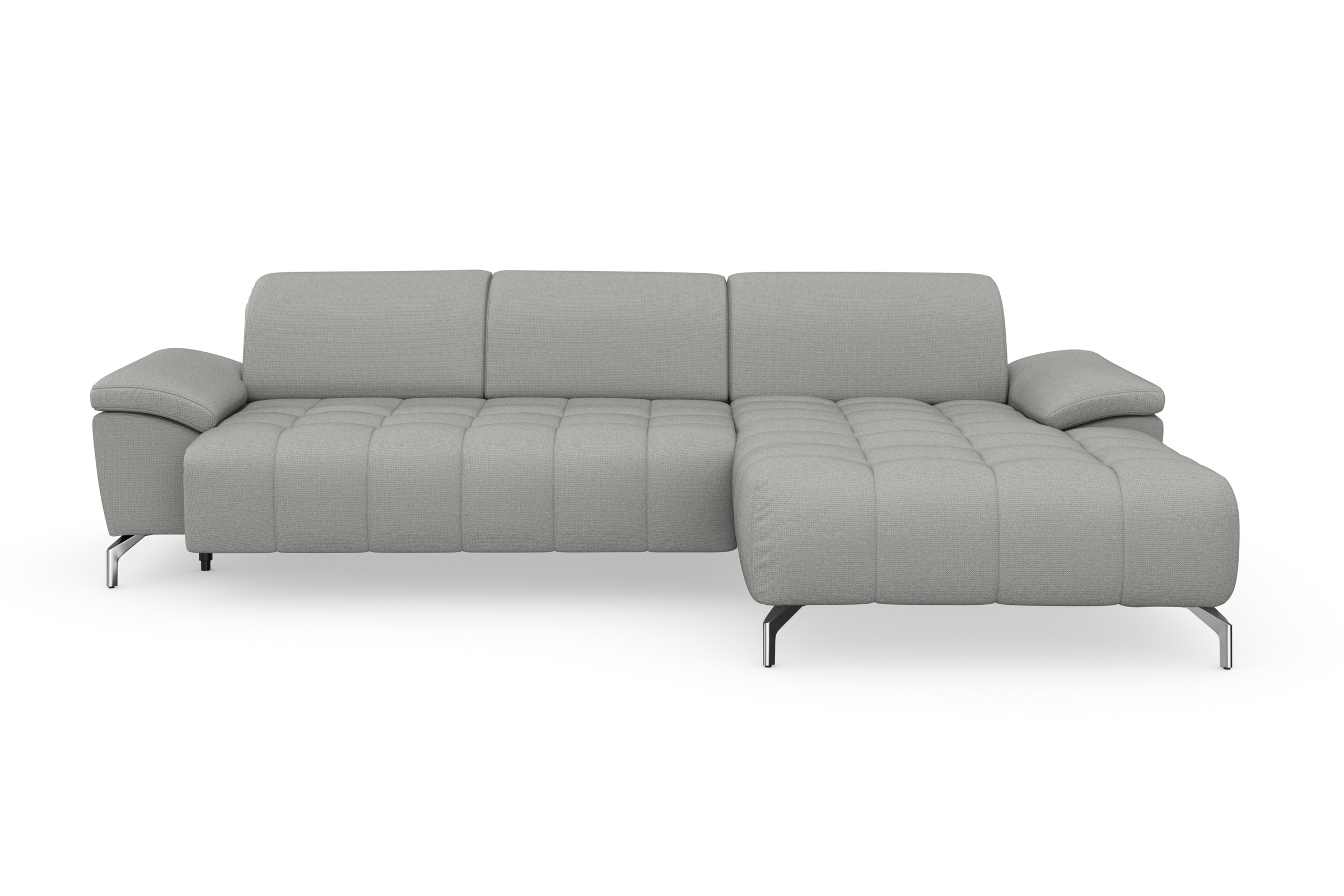 sit&more Ecksofa »Cool L-Form«, wahlweise mit Kopfteilverstellung und Vorzi günstig online kaufen
