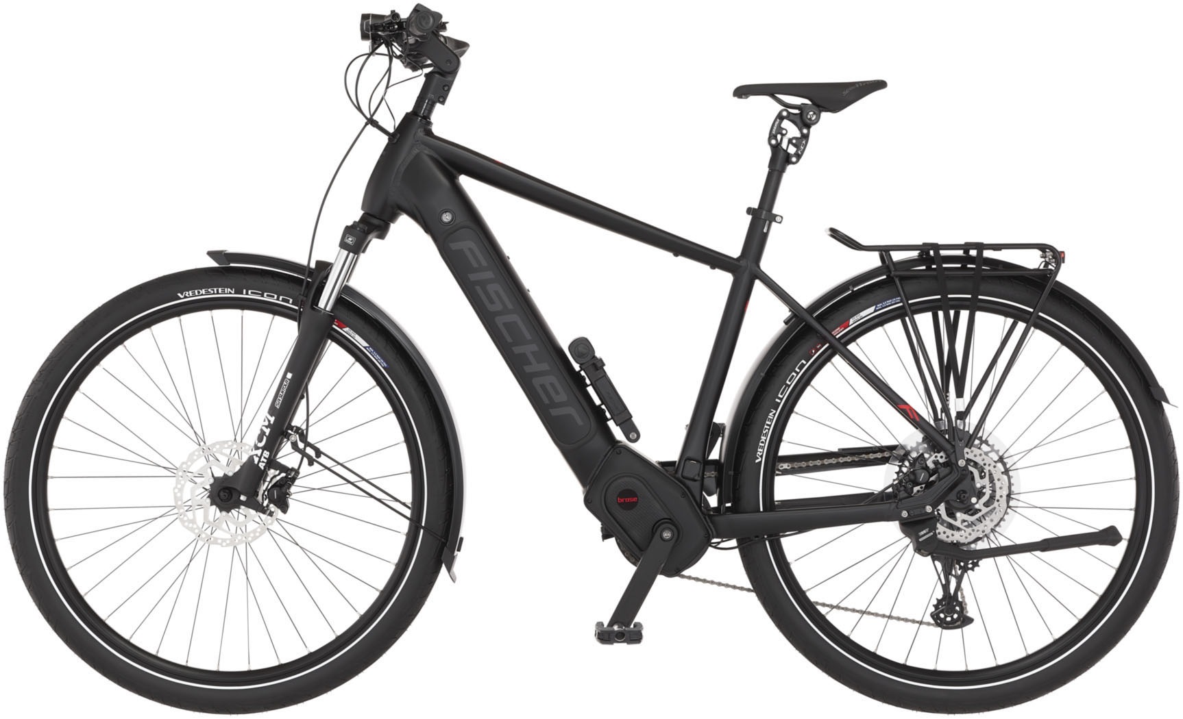 FISCHER Fahrrad E-Bike »VIATOR N100 55 711«, 12 Gang, SRAM, Schaltwerk SX EAGLE