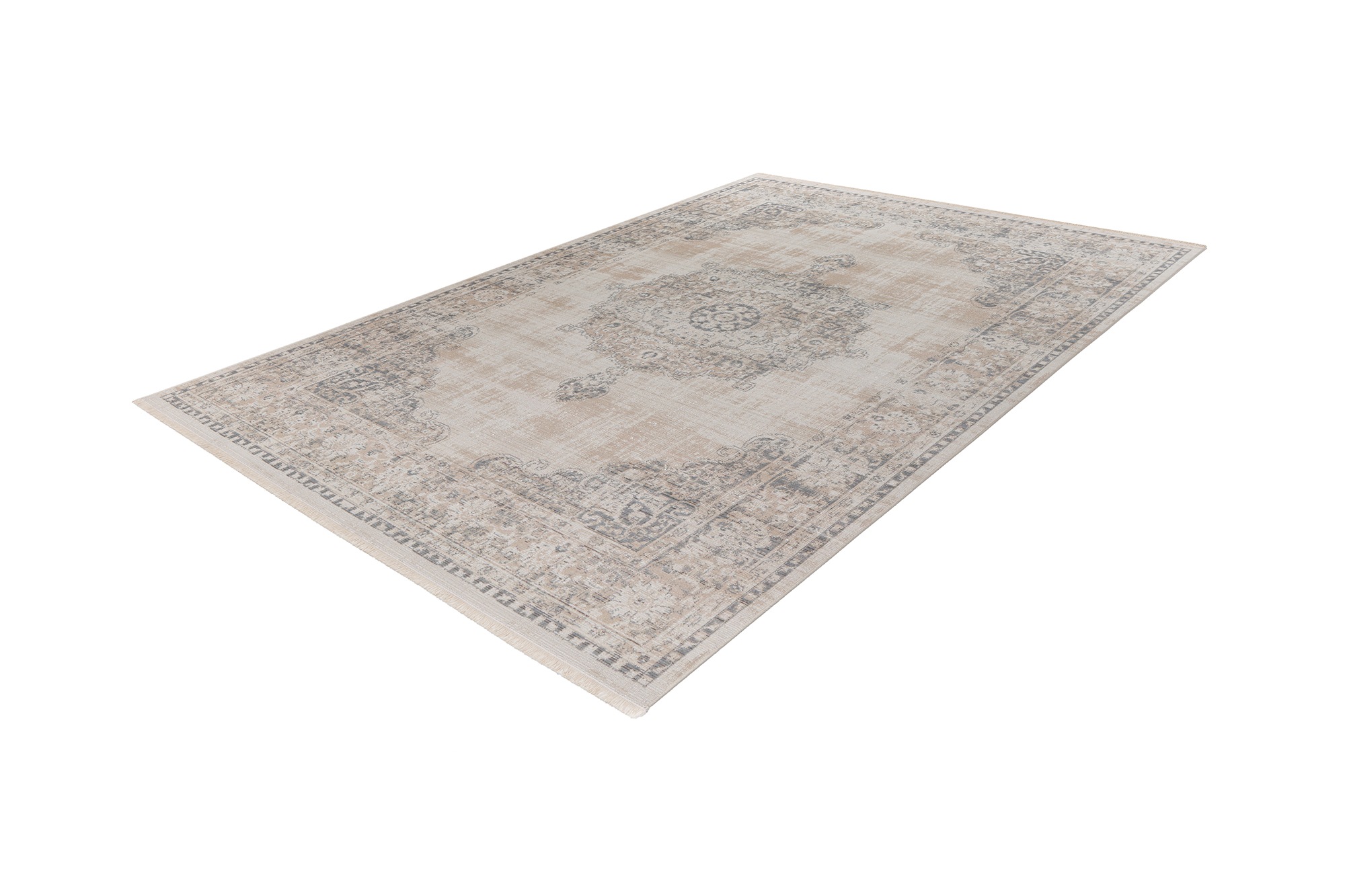 Kayoom Teppich »Milan 125«, rechteckig, 5 mm Höhe, ca. 436.800 Points/qm, Kurzflorteppich, weiche Haptik, hochwertig