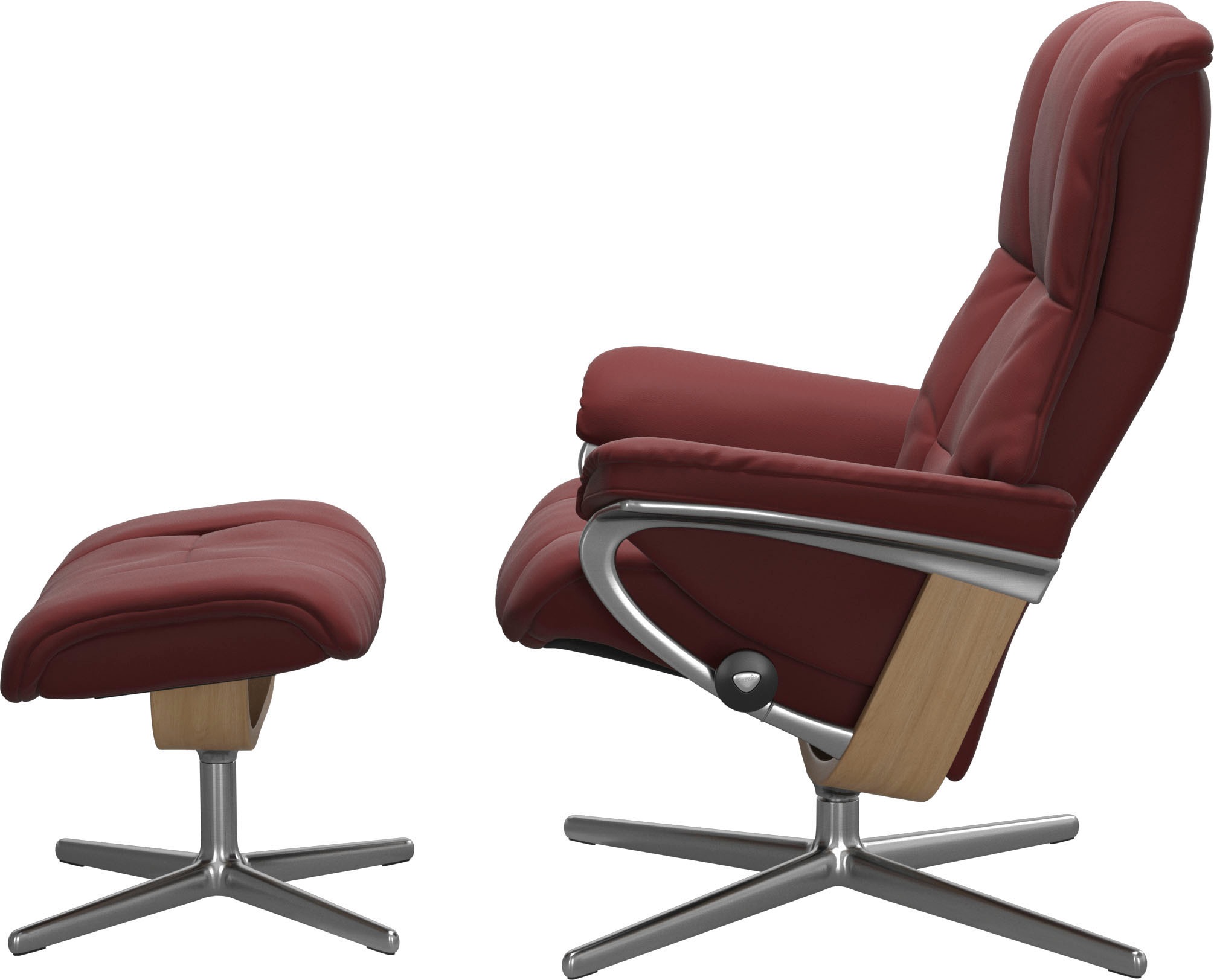 Stressless® Relaxsessel »Mayfair«, mit Cross Base, Größe S, M & L, Holzakzent Eiche