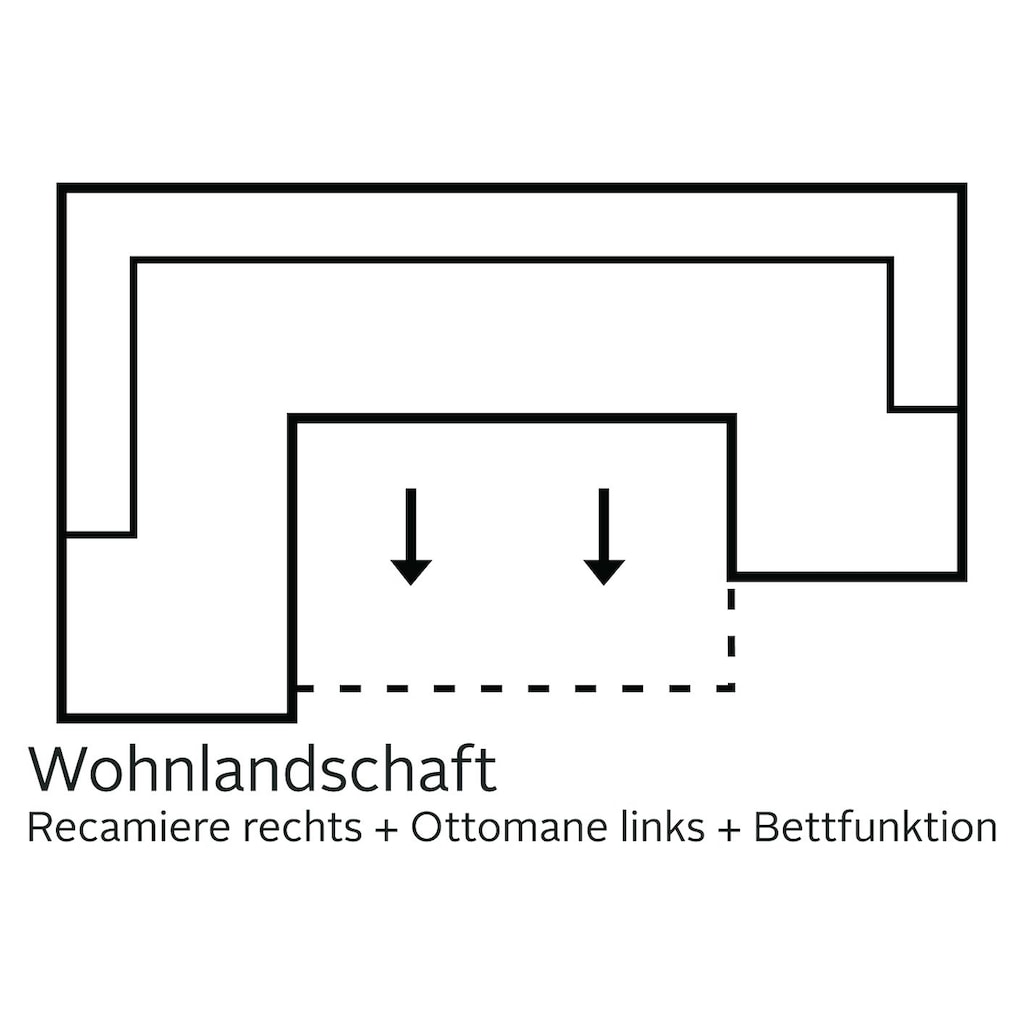 INOSIGN Wohnlandschaft »Bono«