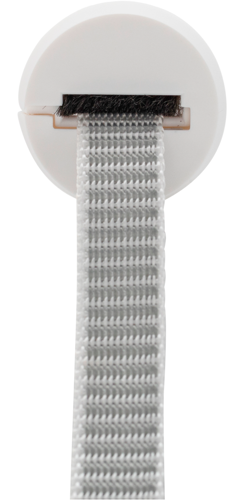 SCHELLENBERG Rollladen-Gurtführung »Duo für das Rollladensystem Mini und Maxi«, mit einer Rollladengurtbandbreite von 14-23 mm geeignet, rund
