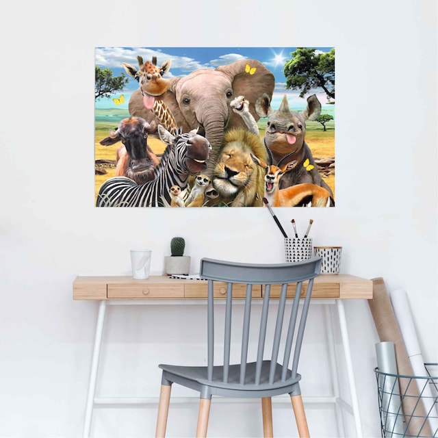 Reinders! Poster »Lustige Wildtiere«, (1 St.) kaufen