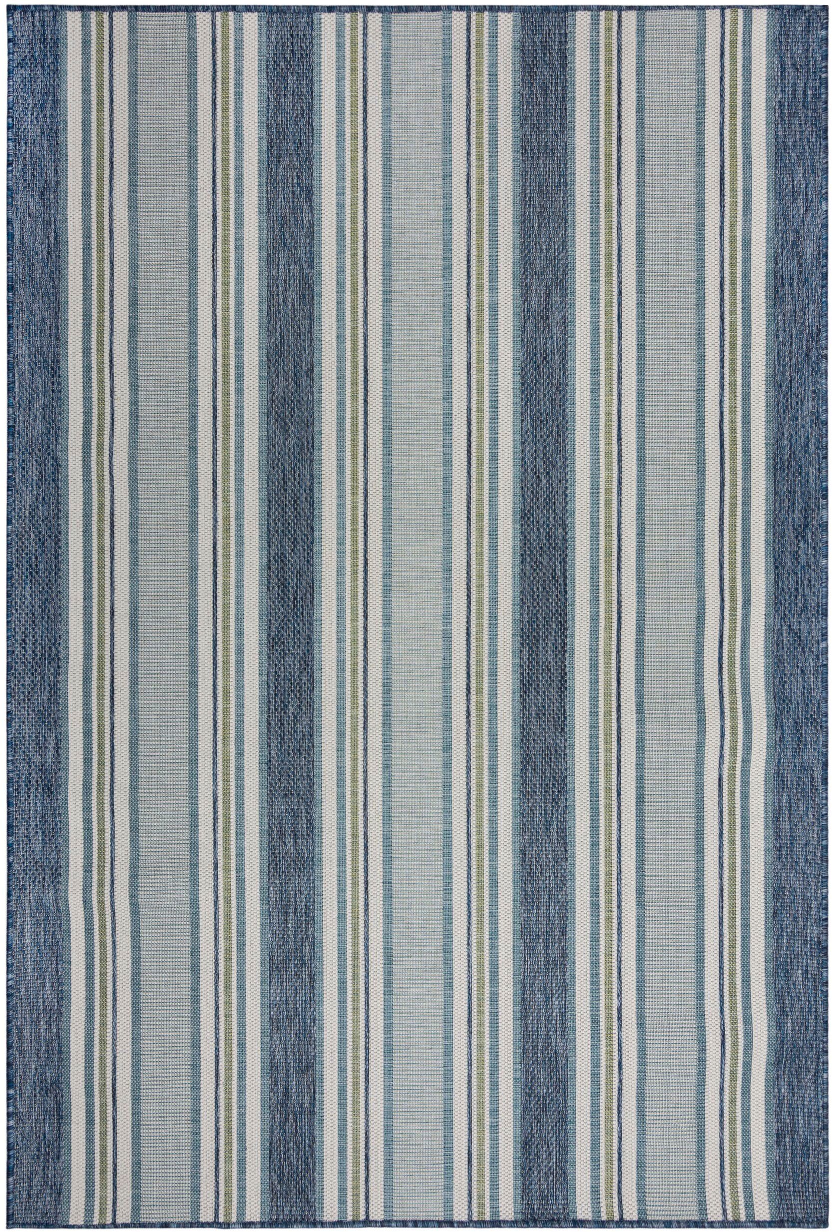 FLAIR RUGS Teppich »Roma Stripe«, rechteckig, 4 mm Höhe, Roma Stripe Indoor günstig online kaufen