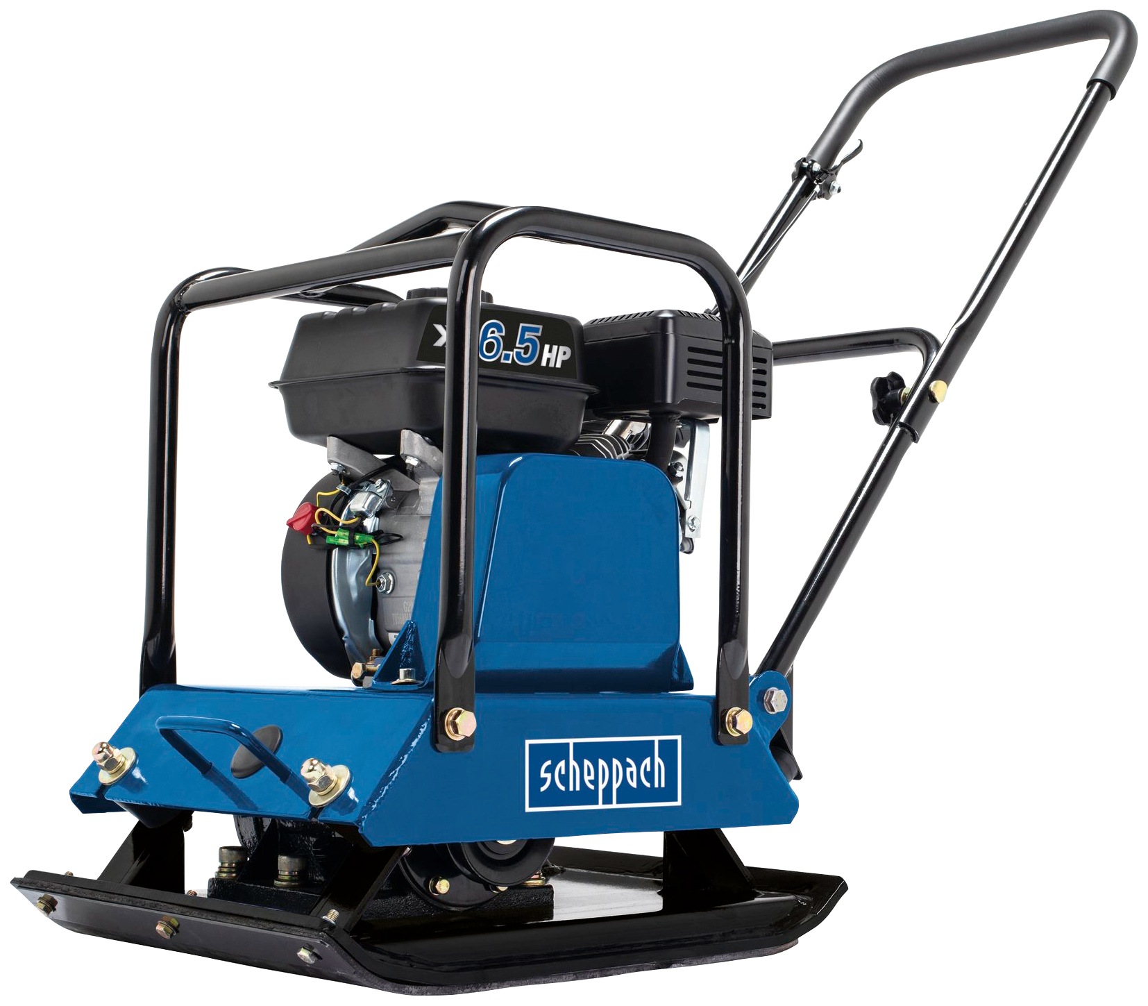 Scheppach Rüttelplatte »HP2200S« Inklusive Gummimatte für Pflasterarbeiten