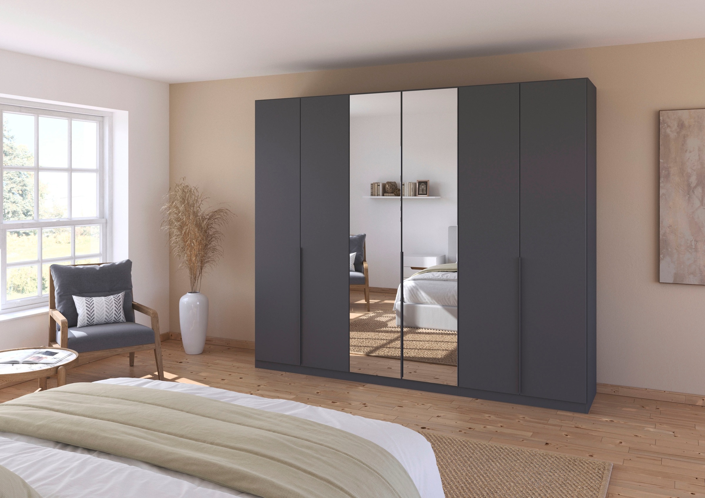 rauch Drehtürenschrank "Kleiderschrank Schrank Garderobe AGORDO mit Dekor- günstig online kaufen