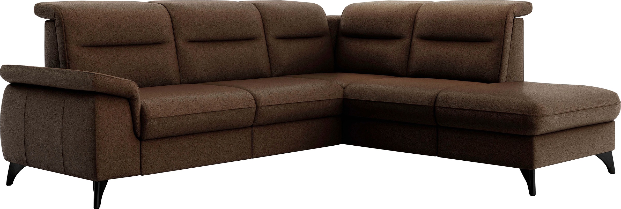 sit&more Ecksofa »Astoria L-Form«, wahlweise mit motorischer Relaxfunktion