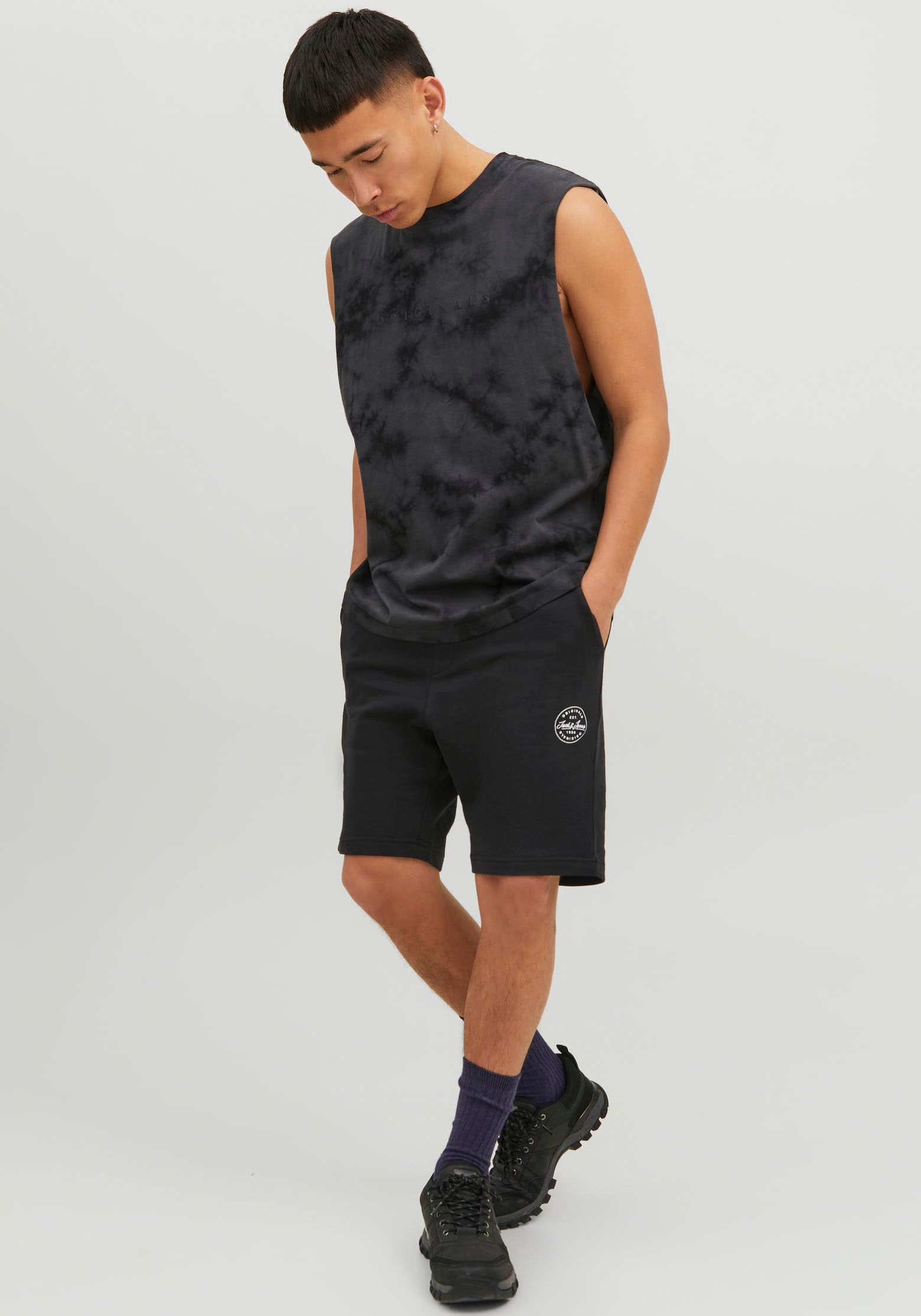 4. Bild von Jack & Jones Sweatshorts »JPSTSHARK SWEAT SHORTS AT SN«