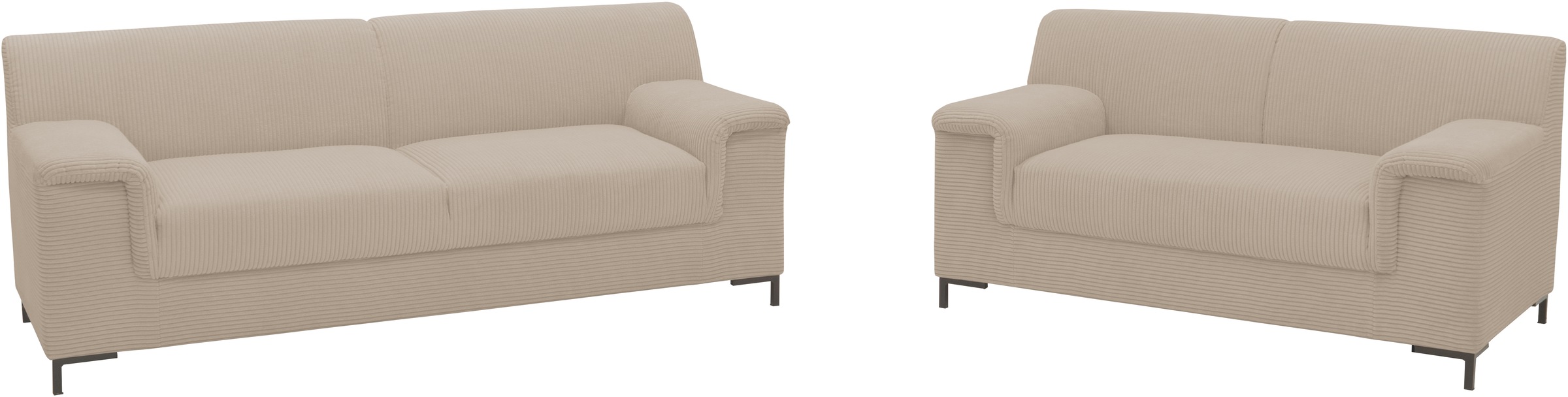 Home affaire Polstergarnitur »Jamie 2, auch in Cord, Set: bestehend aus 1,5 günstig online kaufen