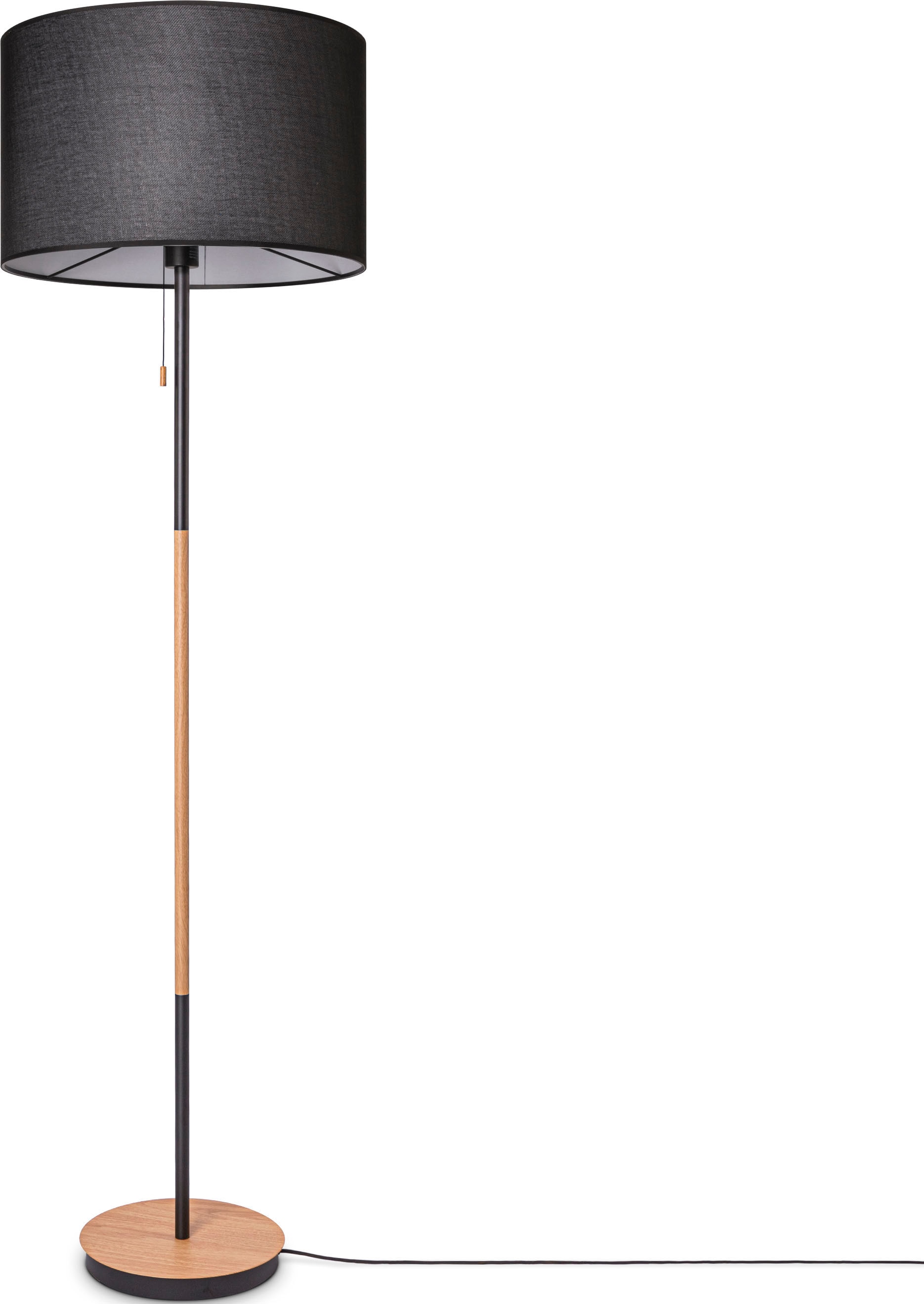 Paco Home Stehlampe »EK CA Standleuchte E27 Einfarbig Skandi kaufen Stoffschirm UNI Stofflampe COLOR«, Wohnzimmer online