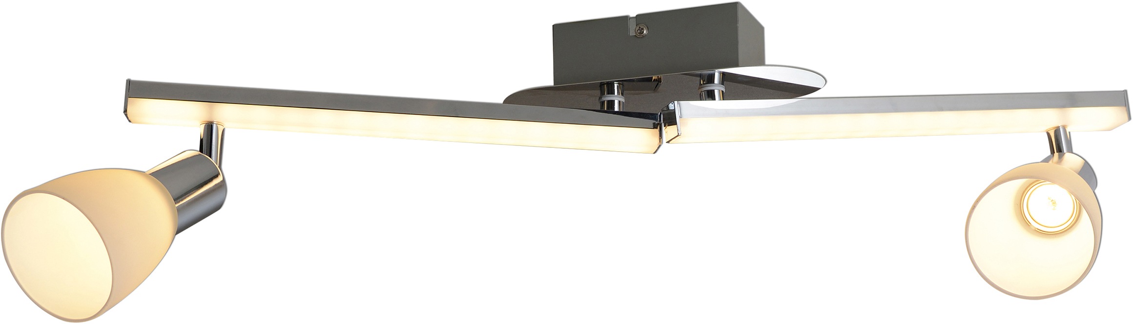 näve LED Deckenleuchte »Ibiza«, 4 flammig, Leuchtmittel LED-Board   LED fes günstig online kaufen