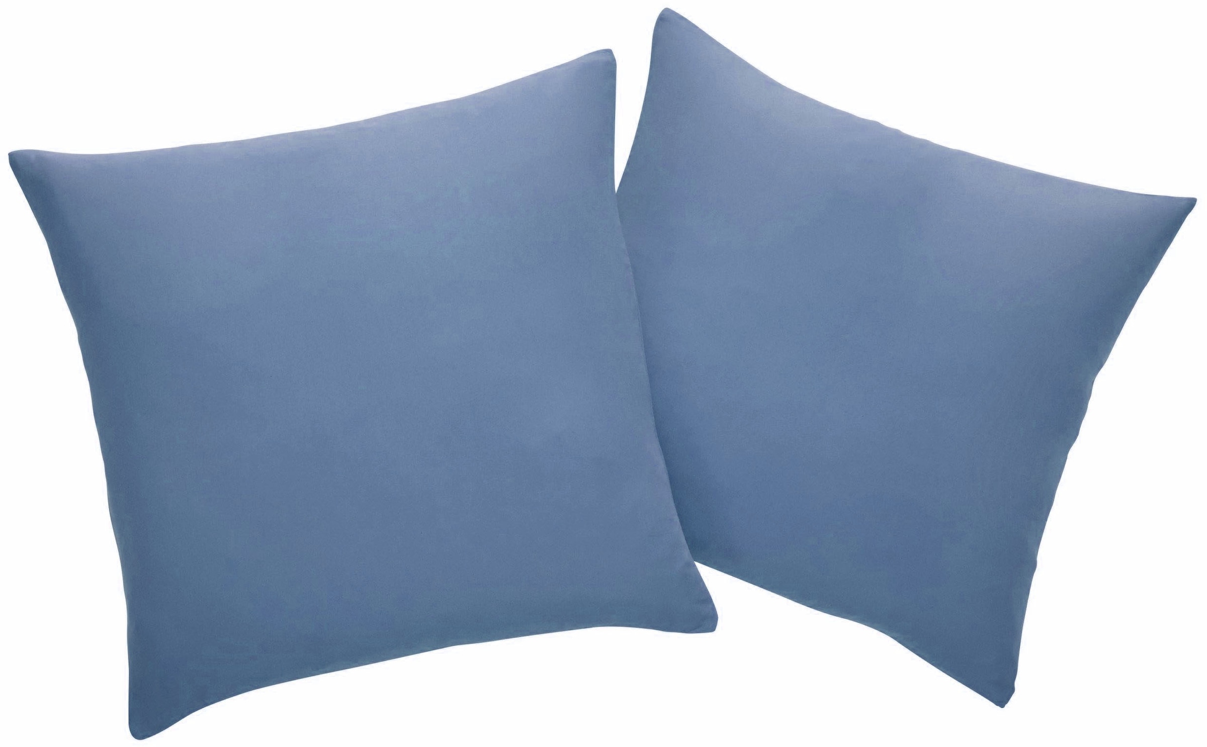 my home Dekokissen »Parry Microfaser«, 2-er Set, unifarben, Kissenhüllen oh günstig online kaufen