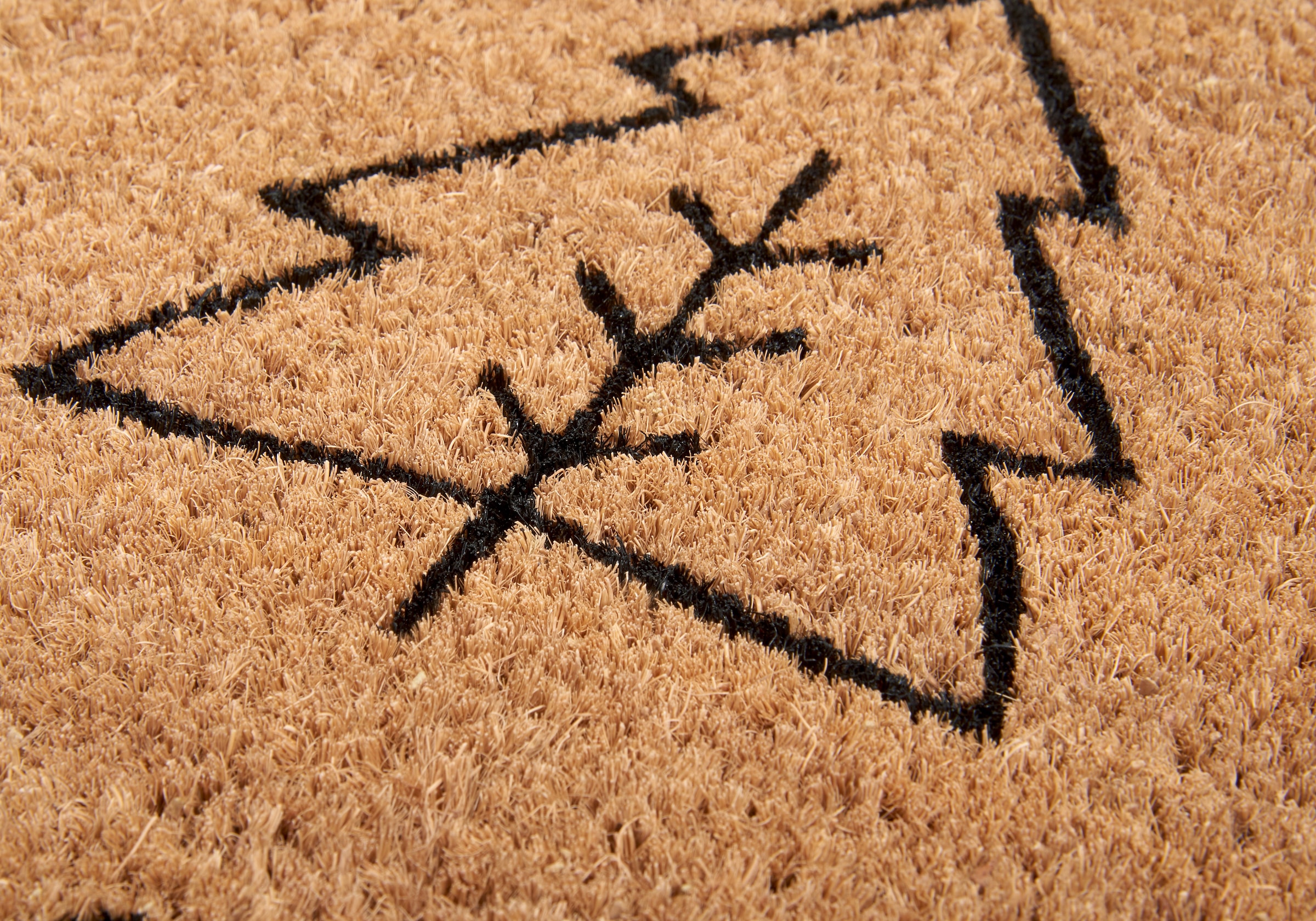 HANSE Home Fußmatte »Mix Mats Kokos Christmas Trees, Türmatte«, rechteckig, 15 mm Höhe, Weihnachten, Schmutzfangmatte, Outdoor, Rutschfest, Innen, Kokosmatte