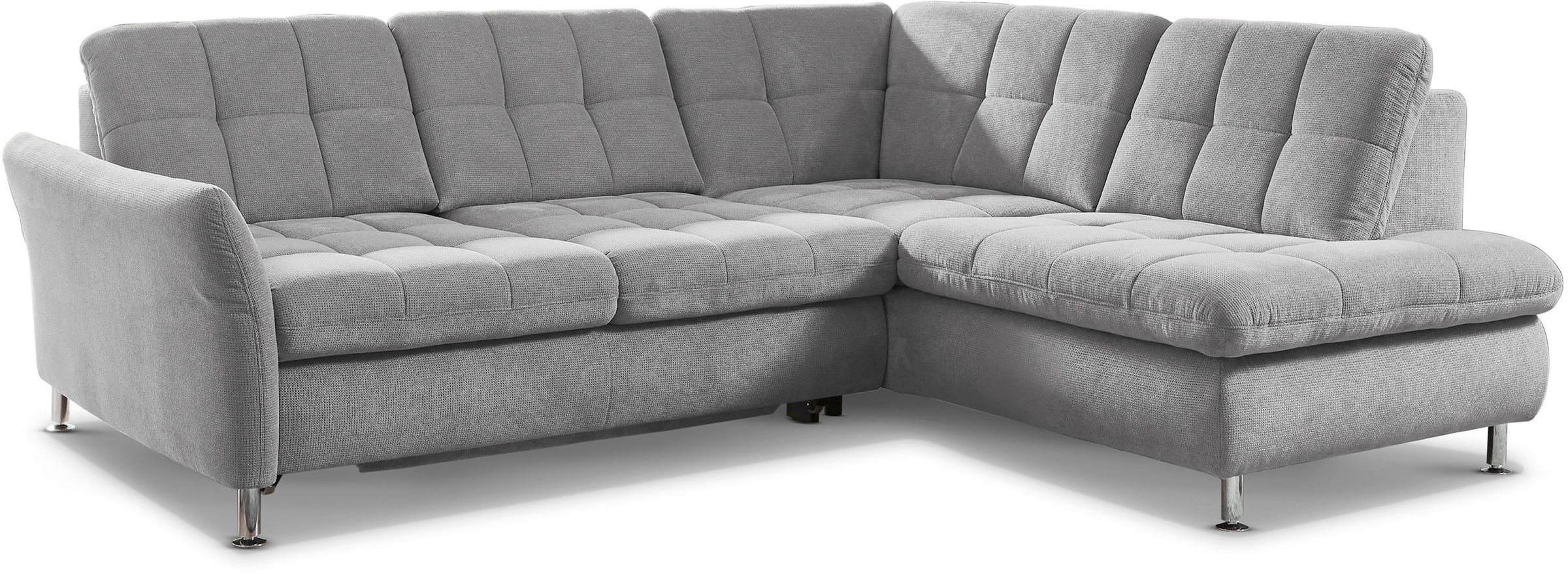 Die PlanBar Ecksofa »MP-IN20016 L-Form mit Kaltschaum-Polsterung«, wahlweise mit Kopfstützen und Bettfunktion, mit Kaltschaum-Polsterung