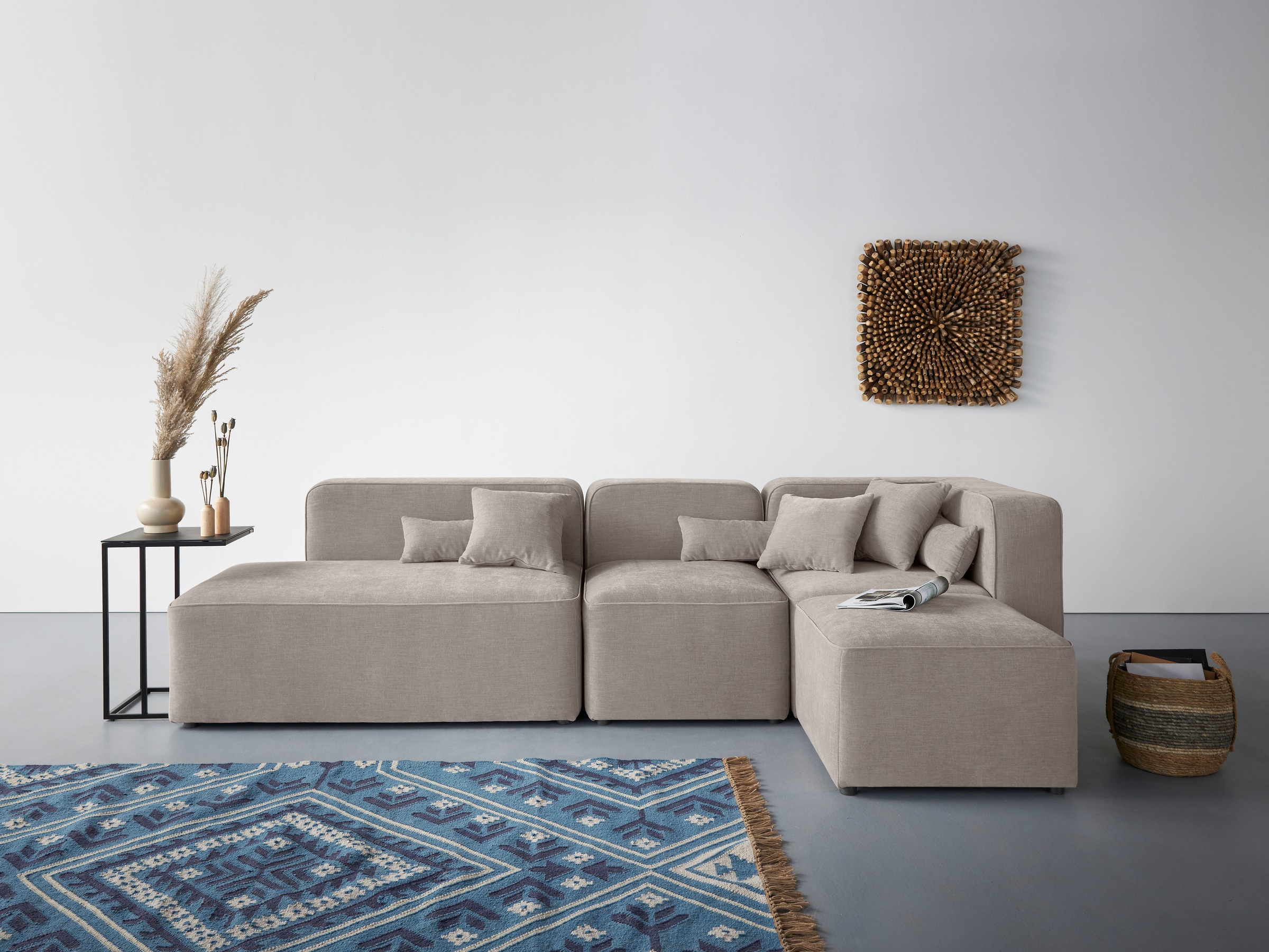 andas Ecksofa »Sundstrup L-Form«, Modulserie, individuelle Zusammenstellung günstig online kaufen